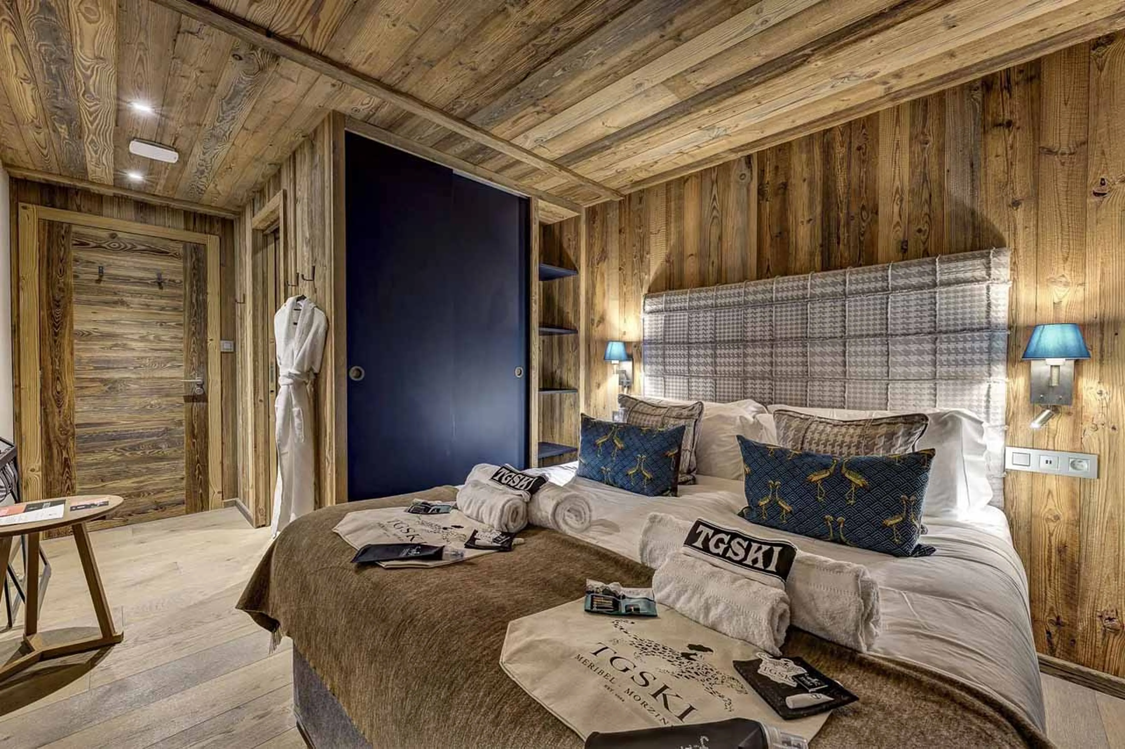 Bedroom four at Chalet Goldilocks & Three Bears in Morzine
