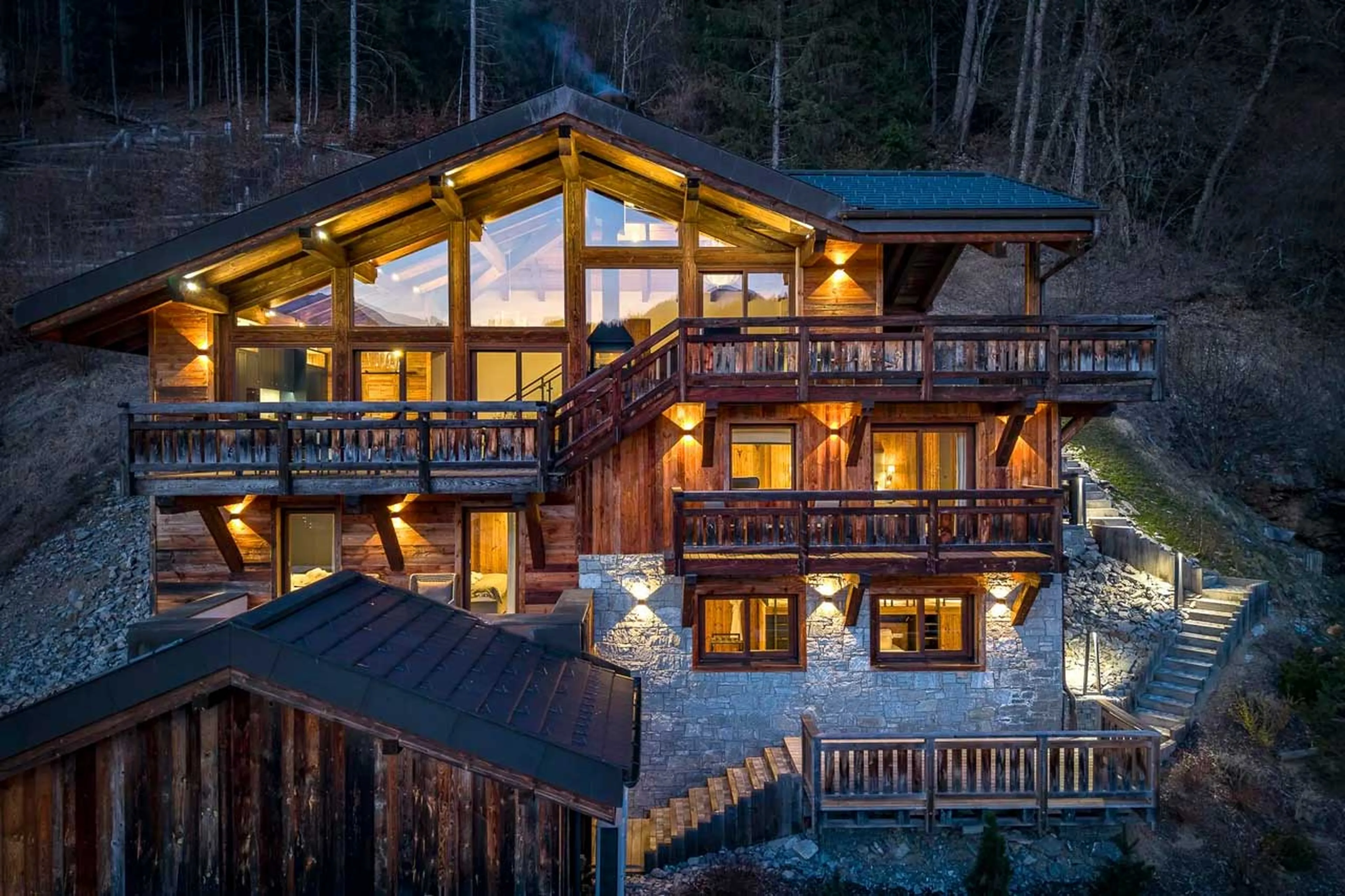 Exterior at Chalet Goldilocks in Morzine