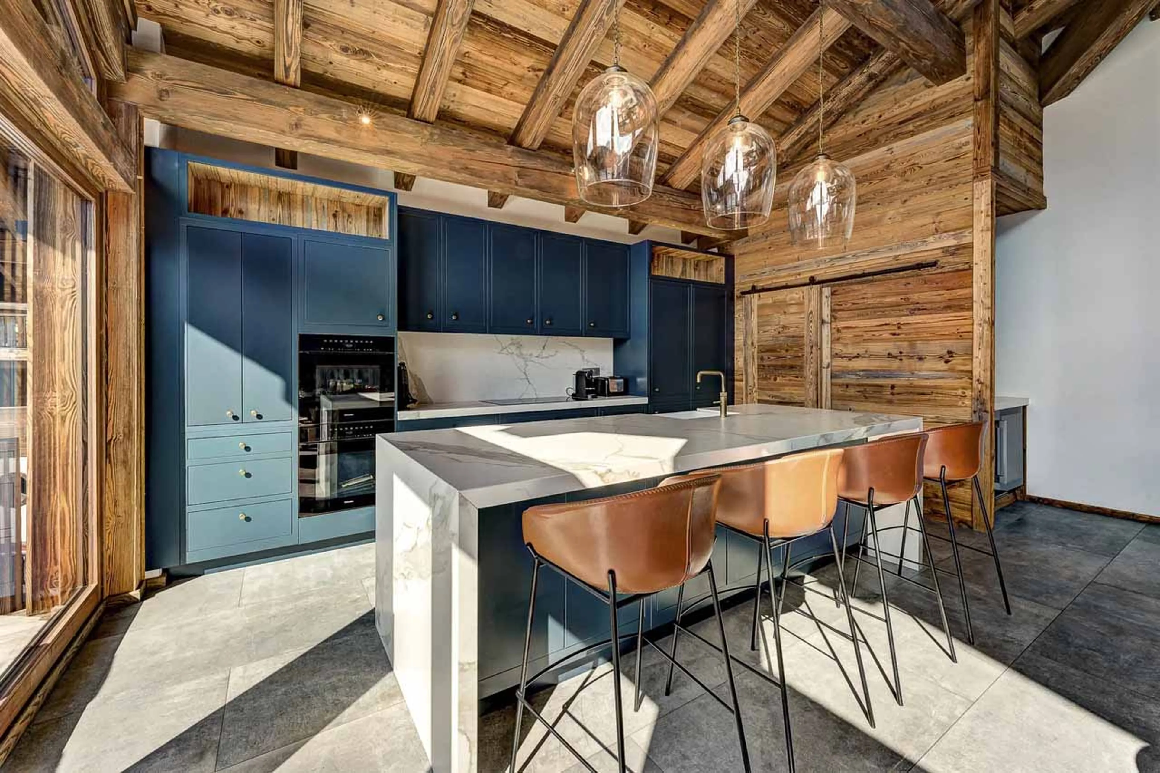 Kitchen at Chalet Goldilocks & Three Bears in Morzine
