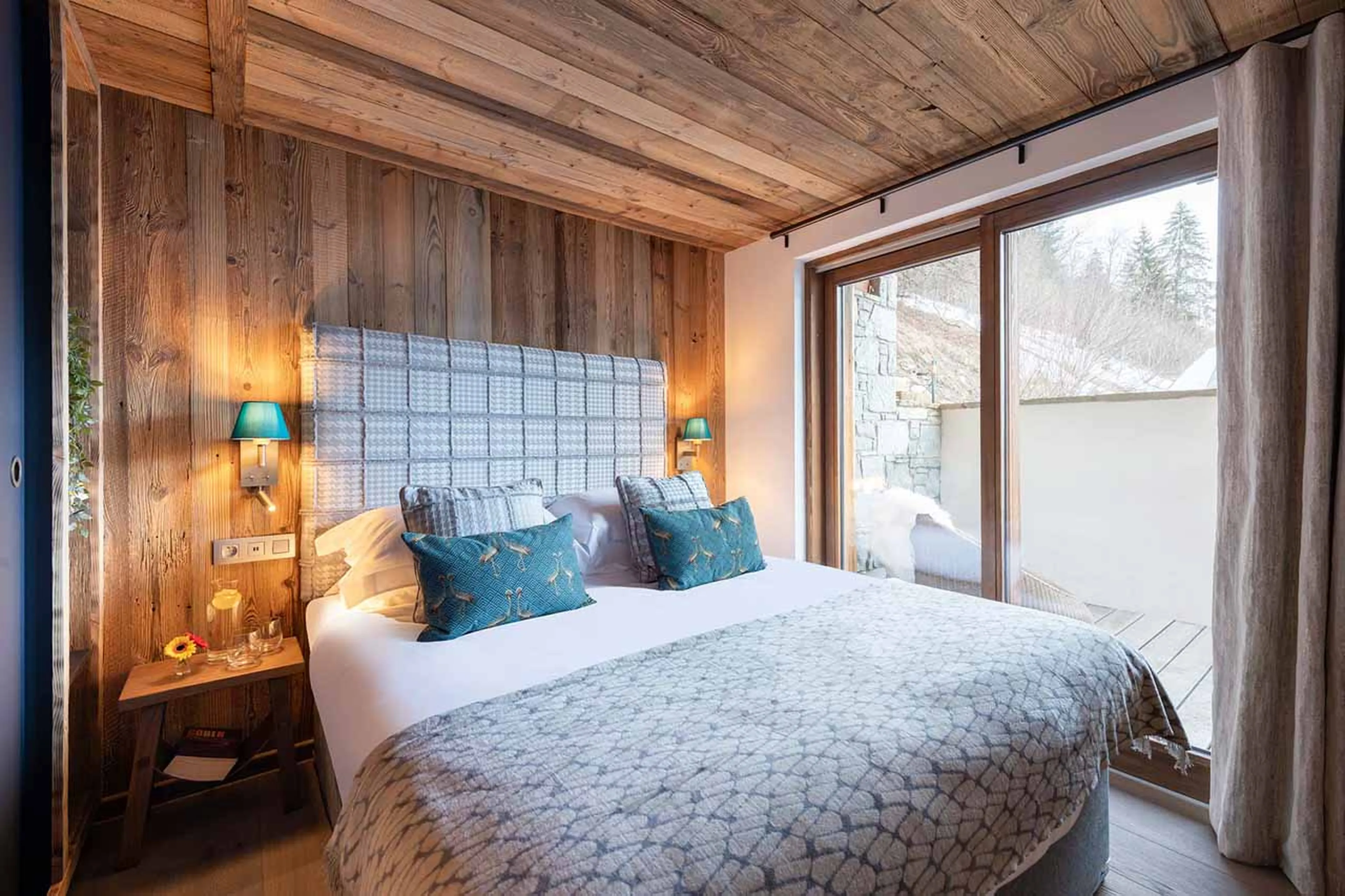 Bedroom four at Chalet Goldilocks in Morzine