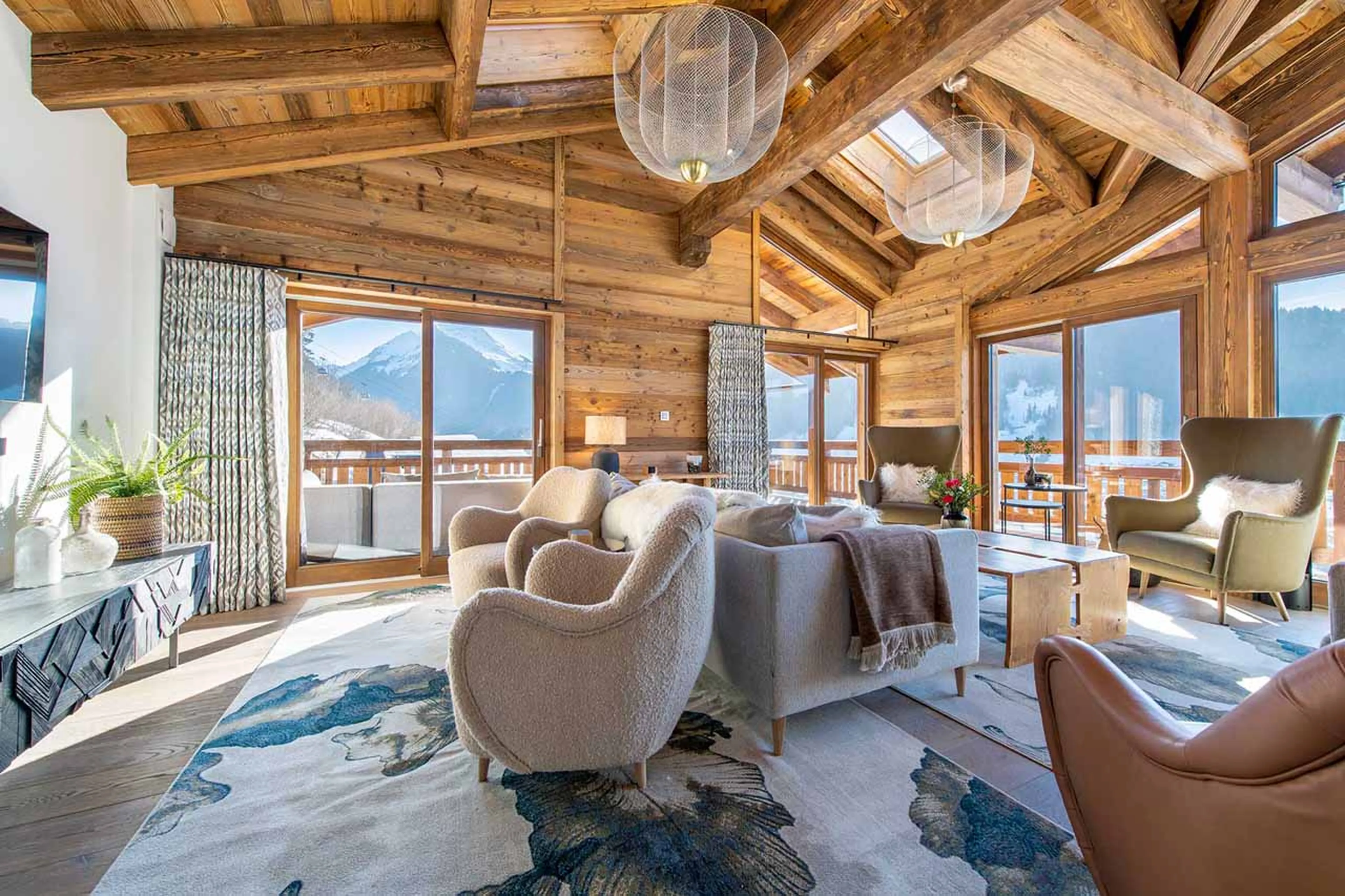Lounge at Chalet Goldilocks in Morzine