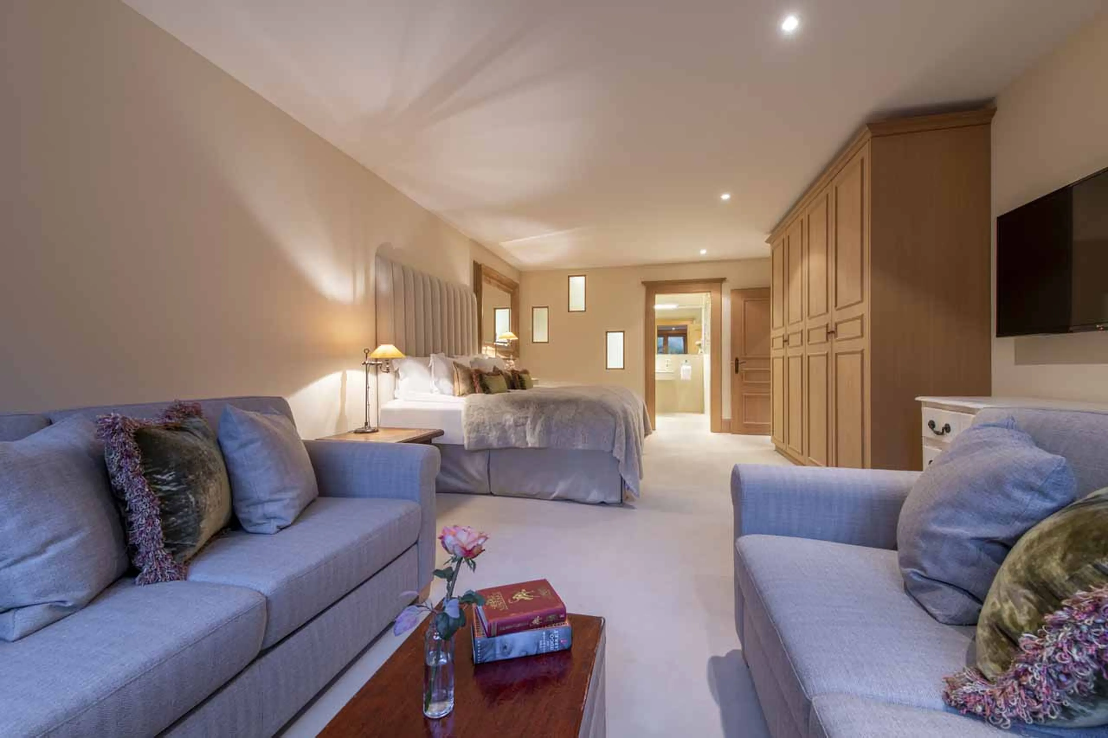 Sofa beds at Chalet Grace in Zermatt