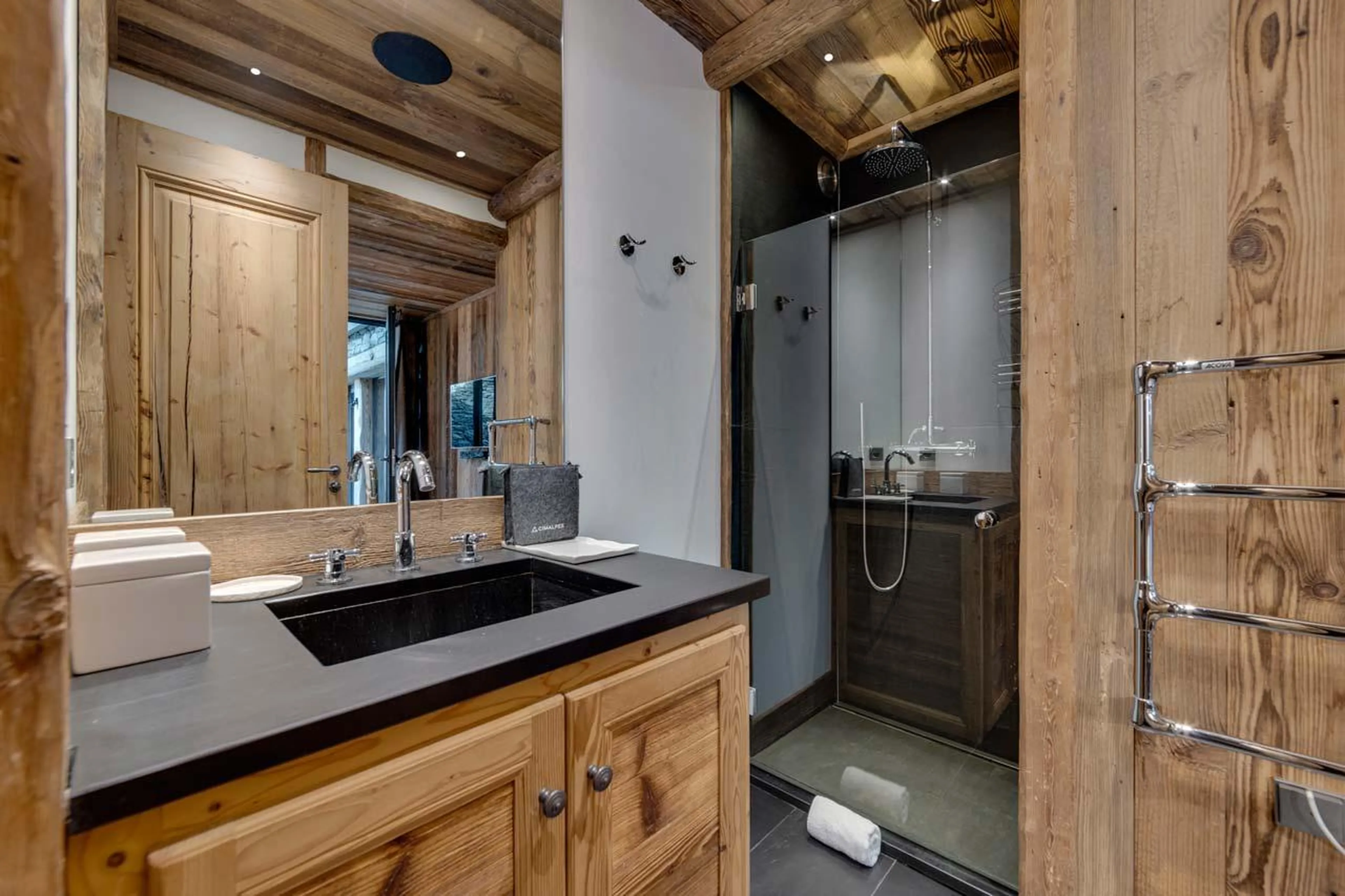 Bathroom three at Chalet Husky in Val d'Isere