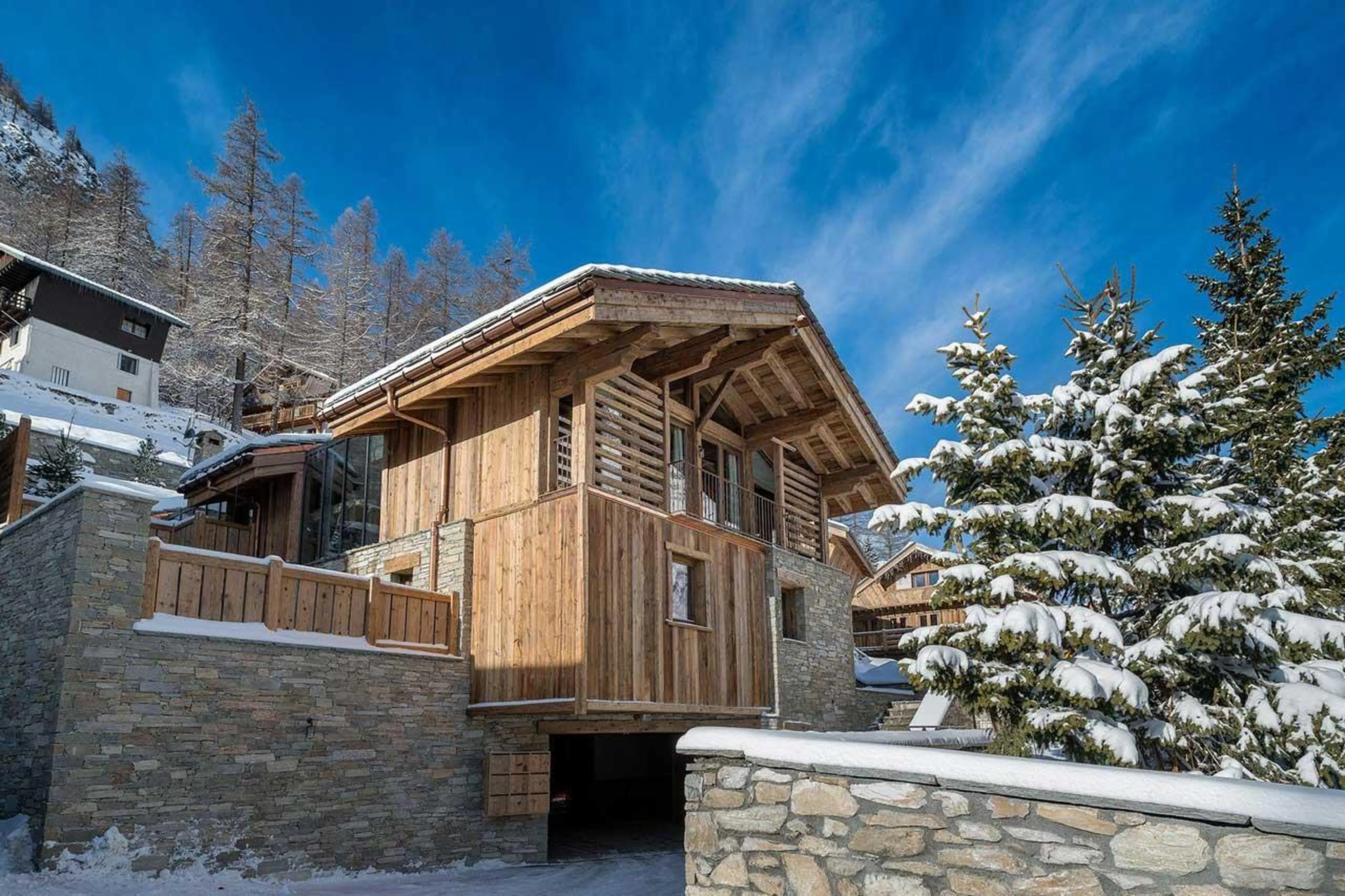 Exterior of Chalet Husky in Val d'Isere