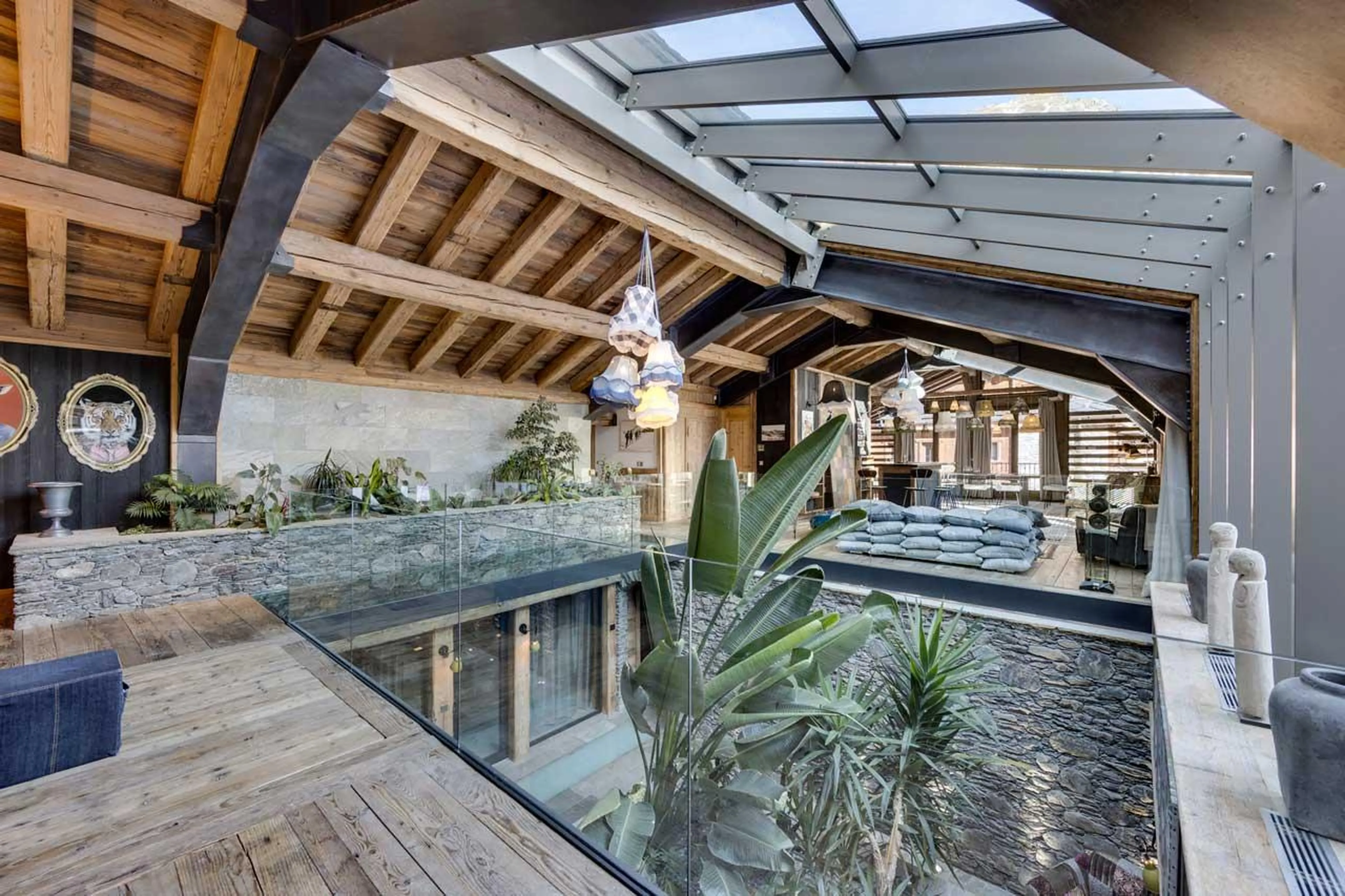 Atrium at Chalet Husky in Val d'Isere