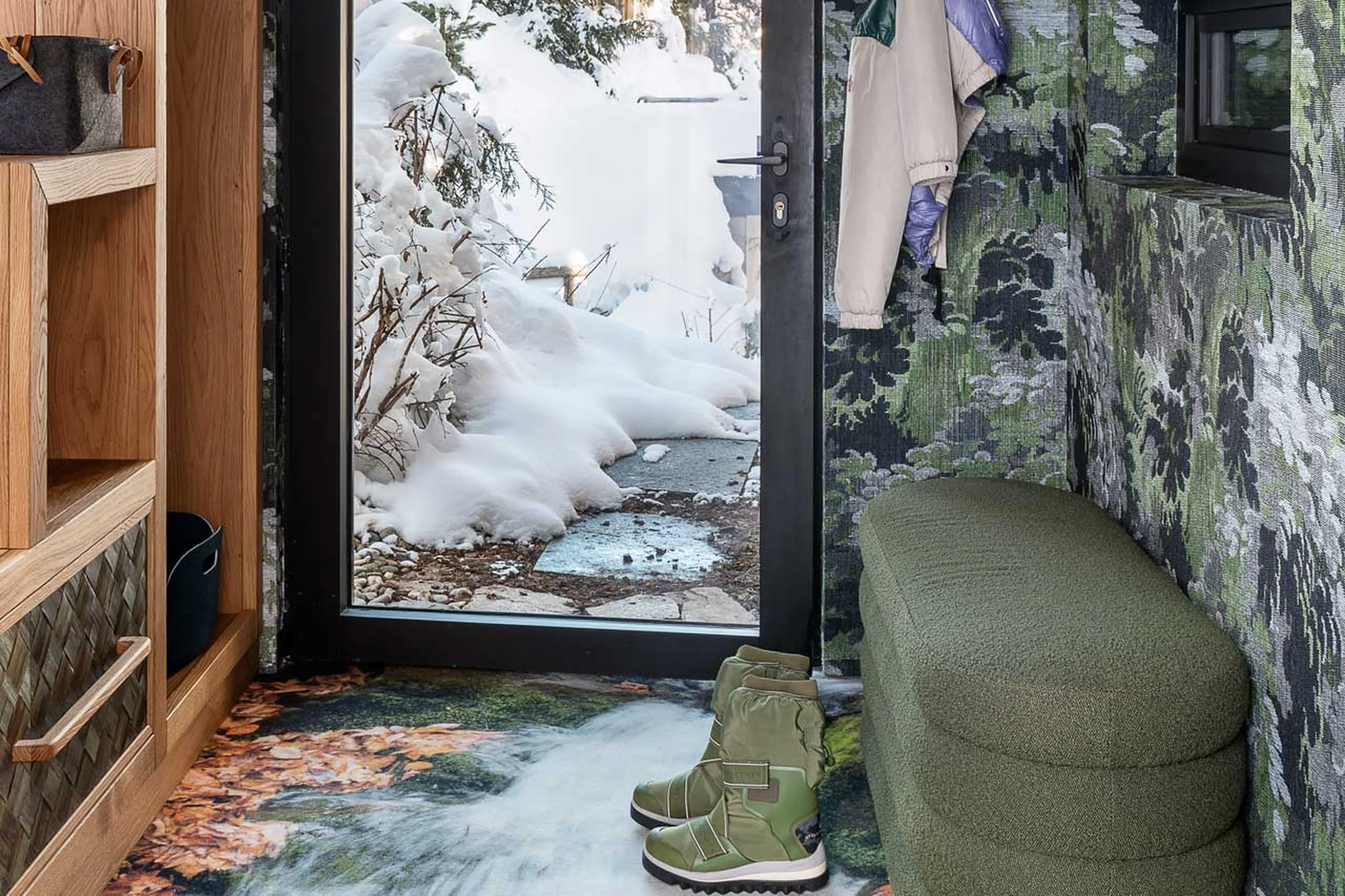 Ski room of Chalet Ikamiut in Courchevel 1550