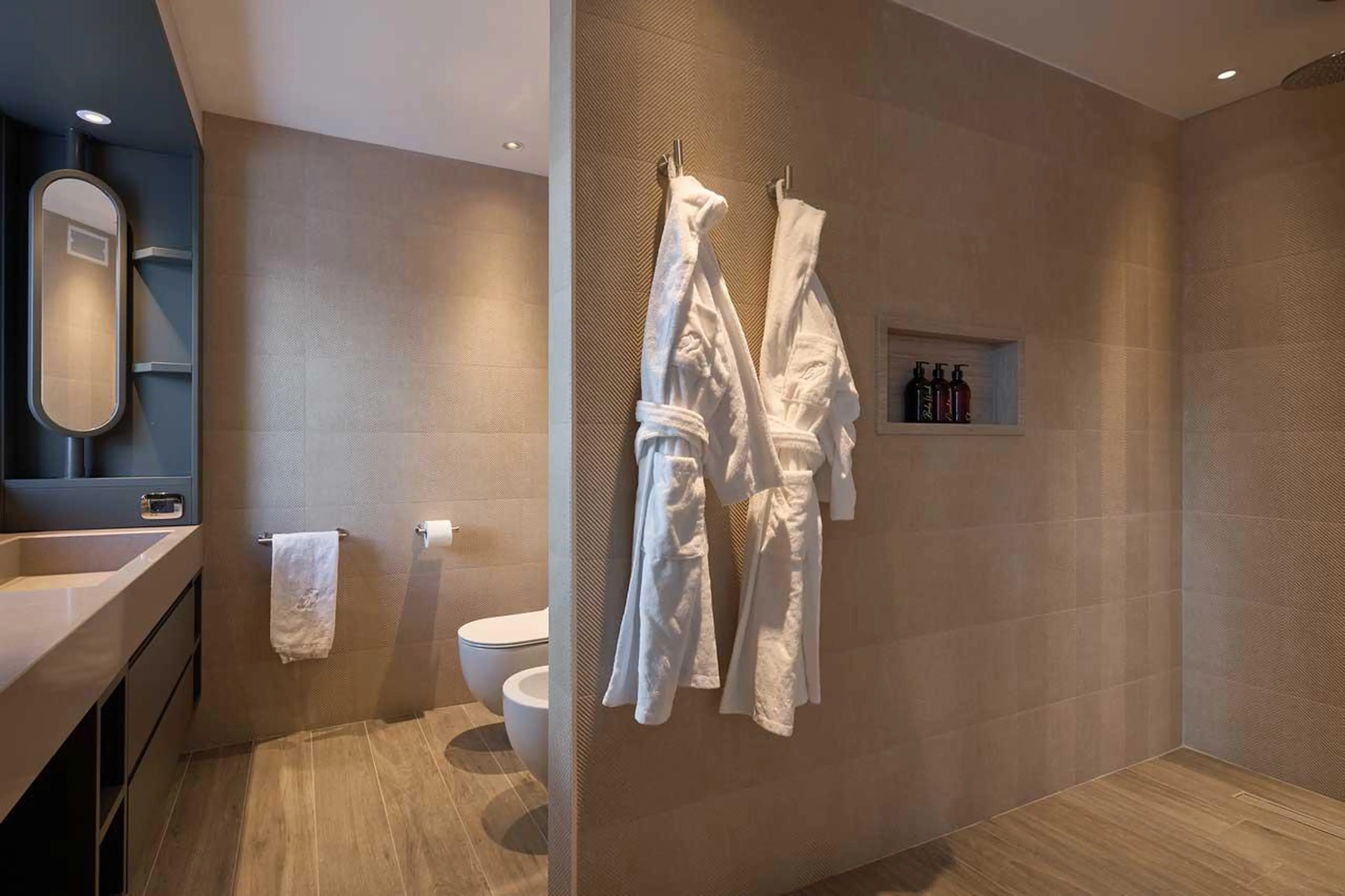 Shower three in Chalet Il Gufo in Cervinia