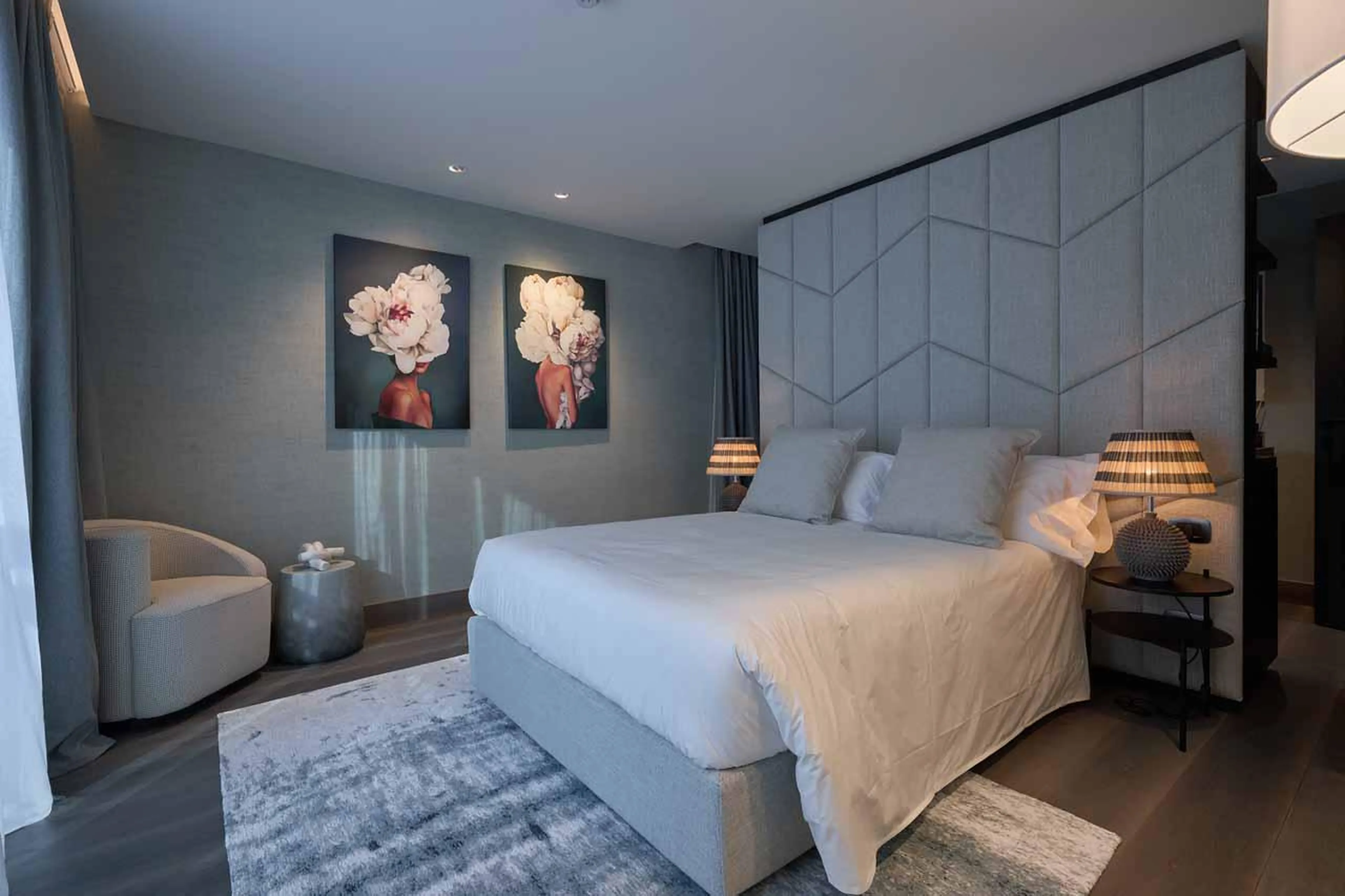 Bedroom three at Chalet Il Gufo in Cervinia