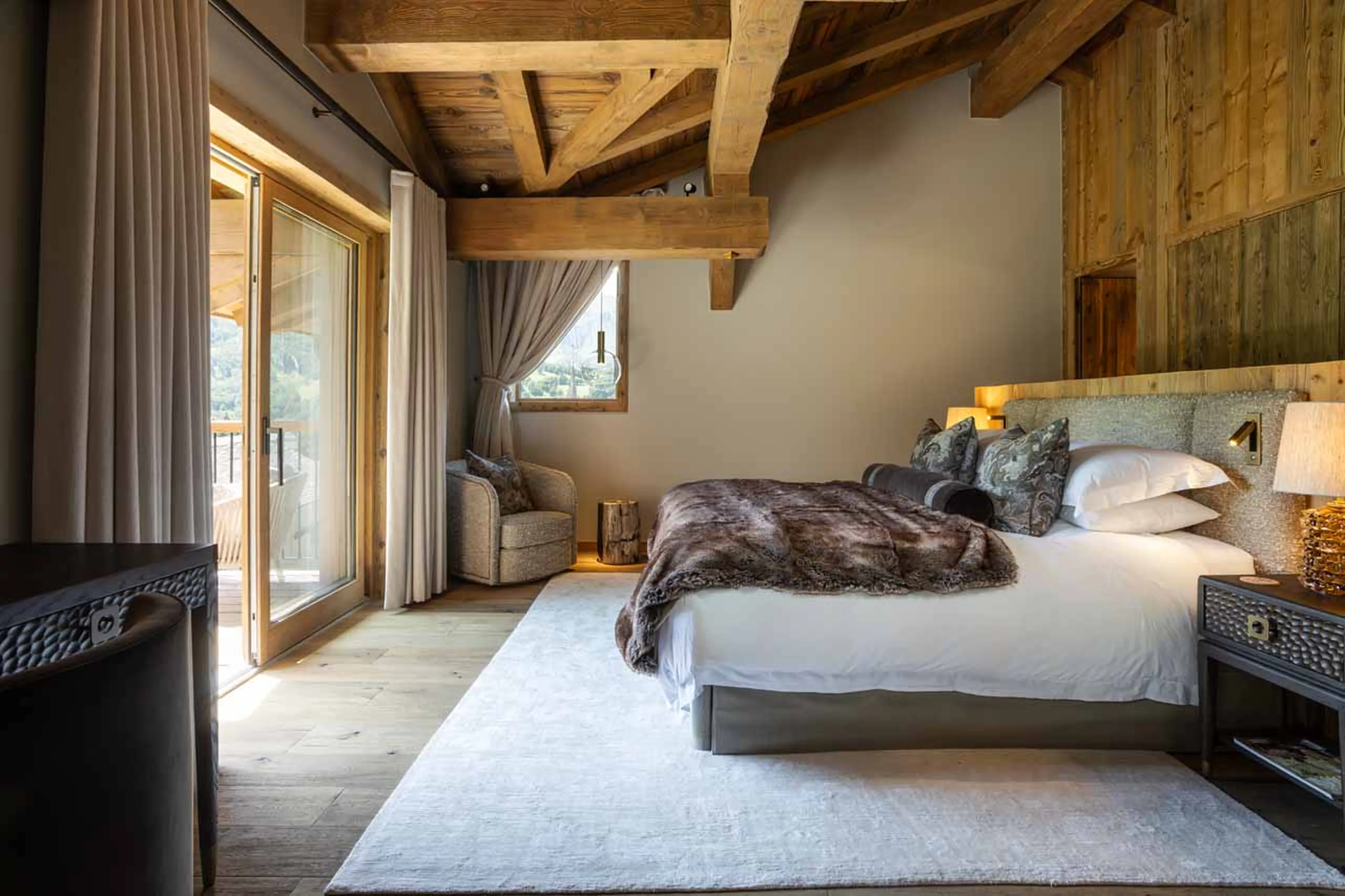 Bedroom 4 at Chalet Ilex in St Martin de Belleville