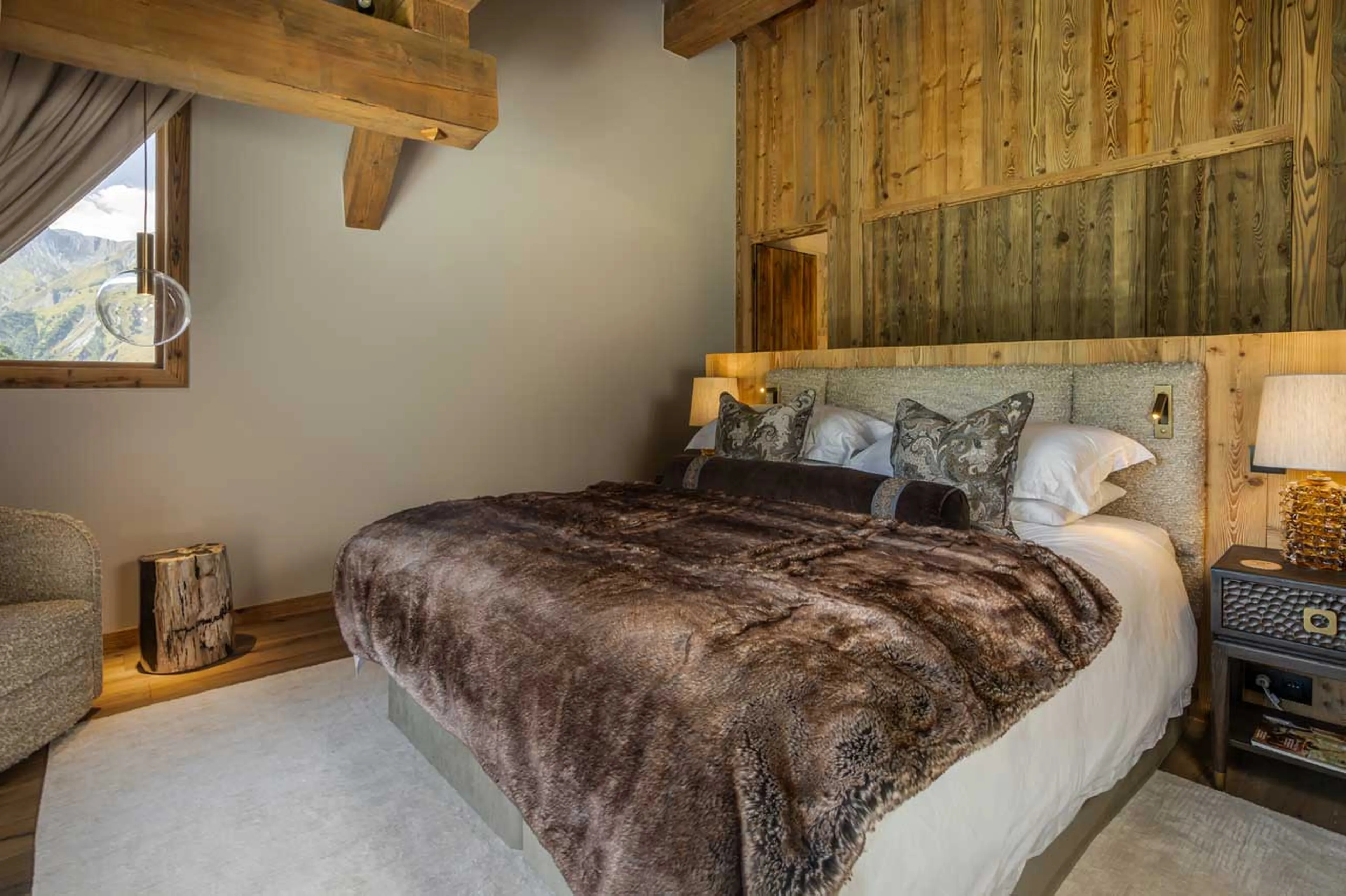 Bedroom 4 bed at Chalet Ilex in St Martin de Belleville