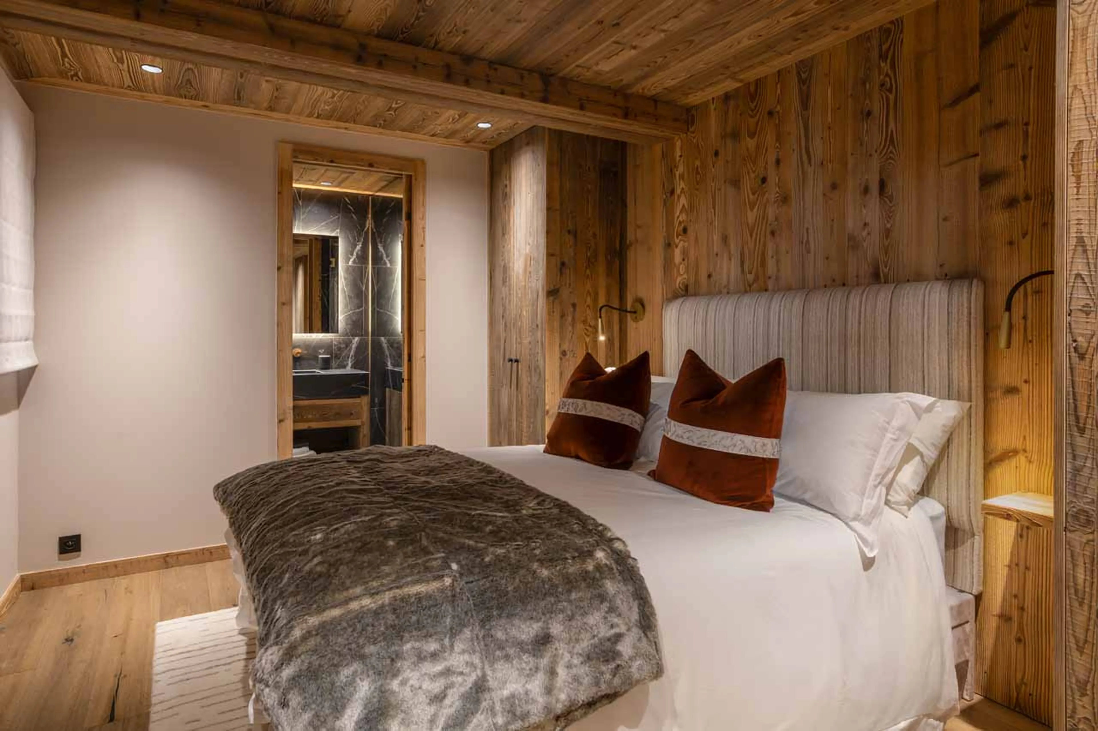 Bedroom 6 at Chalet Ilex in St Martin de Belleville