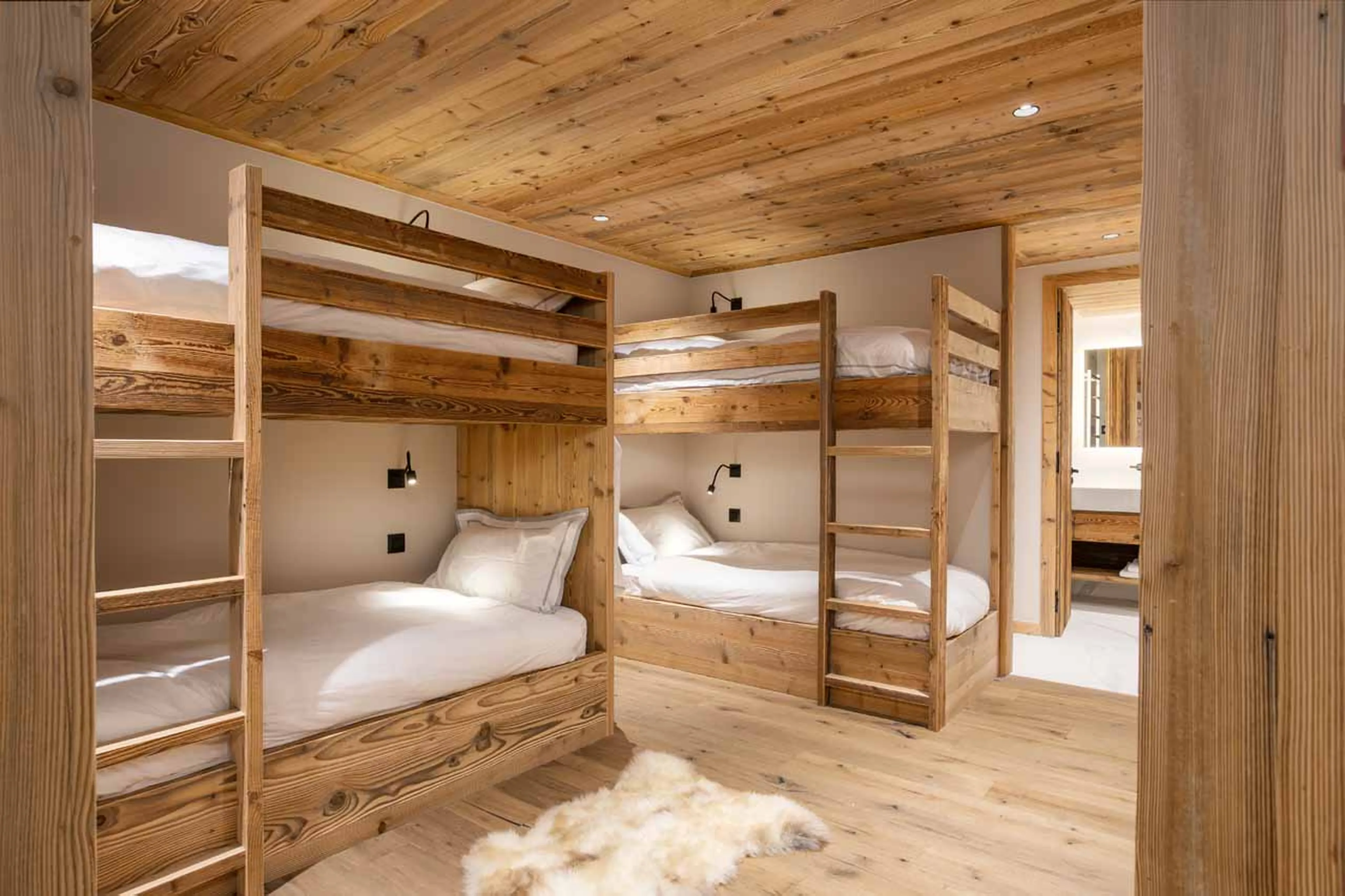 Bedroom 7 at Chalet Ilex in St Martin de Belleville
