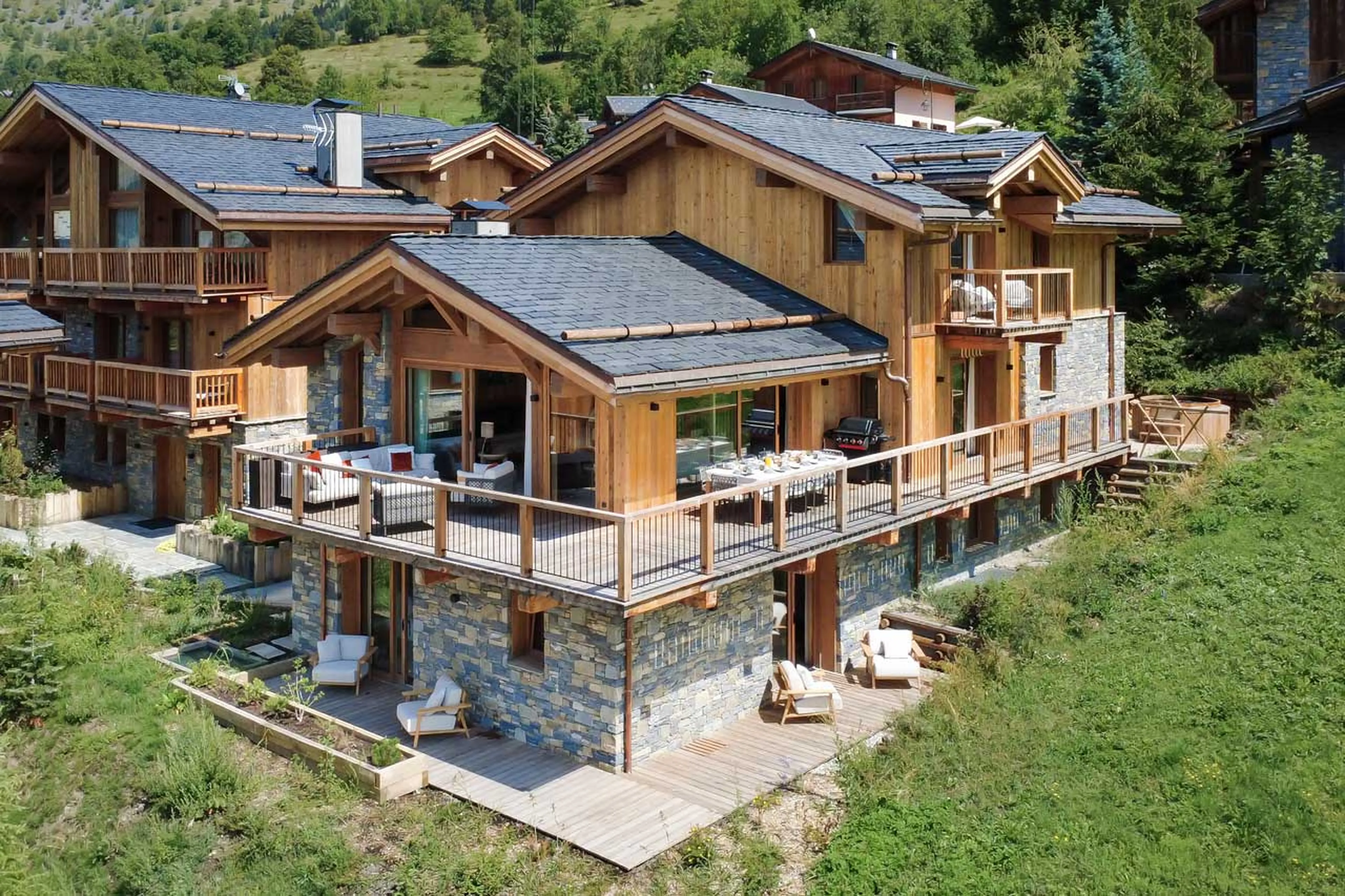Exterior at Chalet Ilex in St Martin de Belleville
