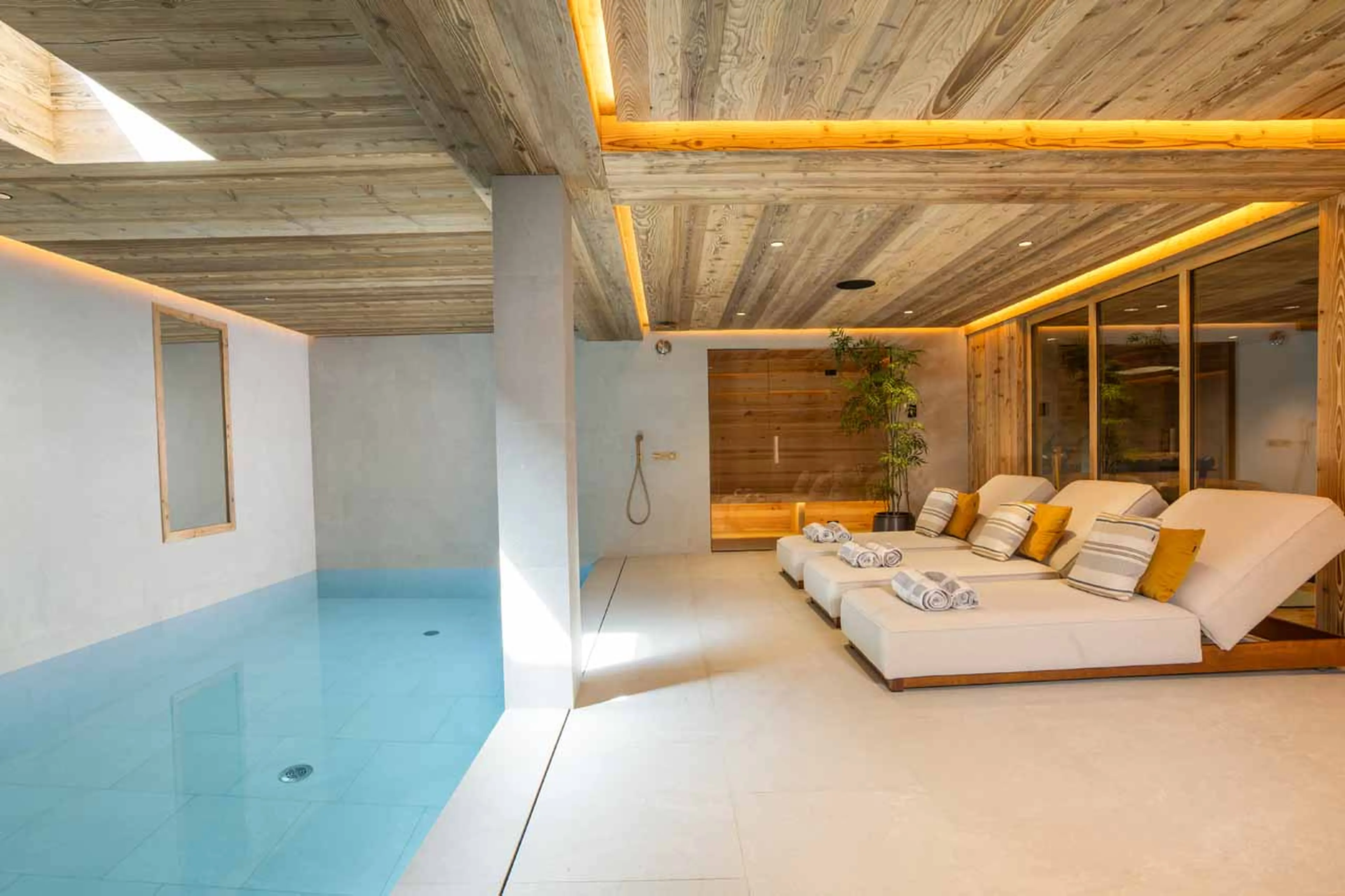 Spa at Chalet Ilex in St Martin de Belleville