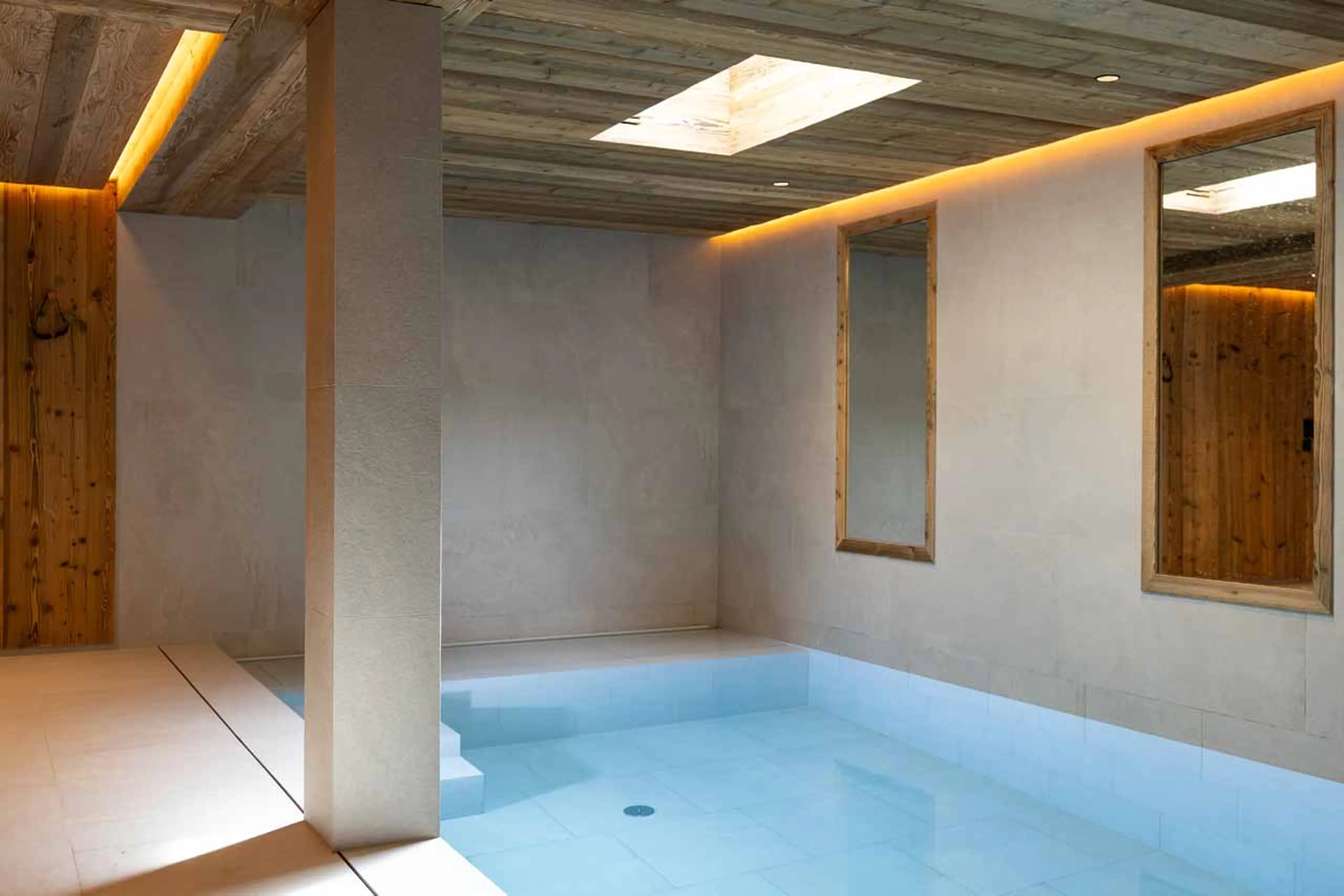 Pool at Chalet Ilex in St Martin de Belleville