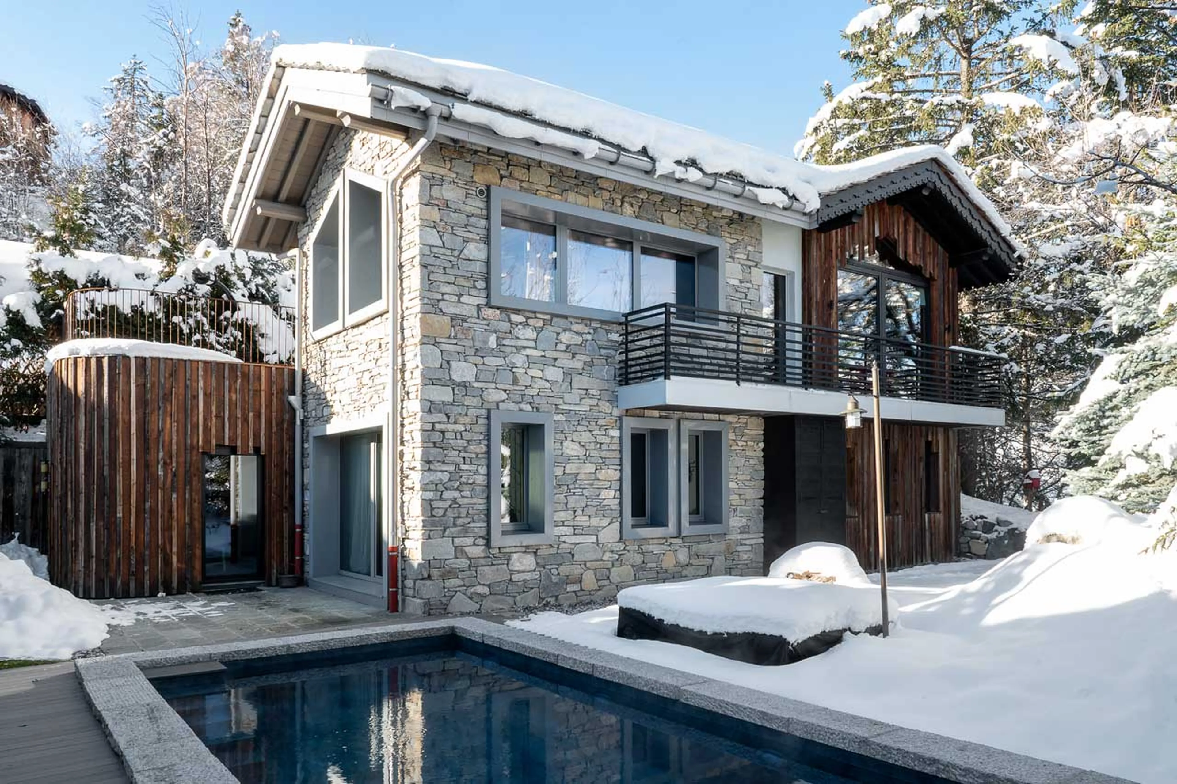 Exterior of Chalet Ililissat in Courchevel 1550