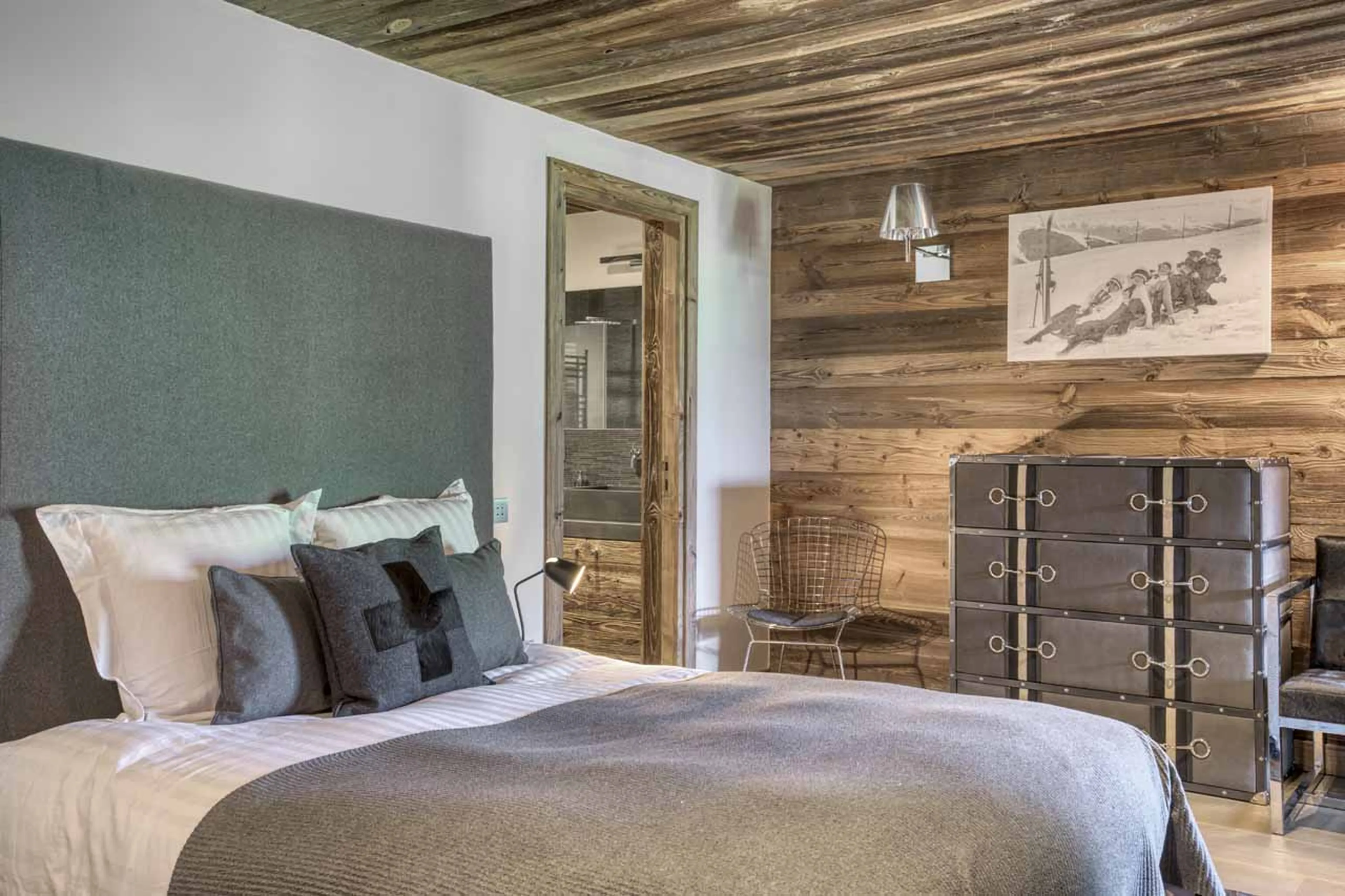 Bedroom 1 at Chalet Infinity in Megeve