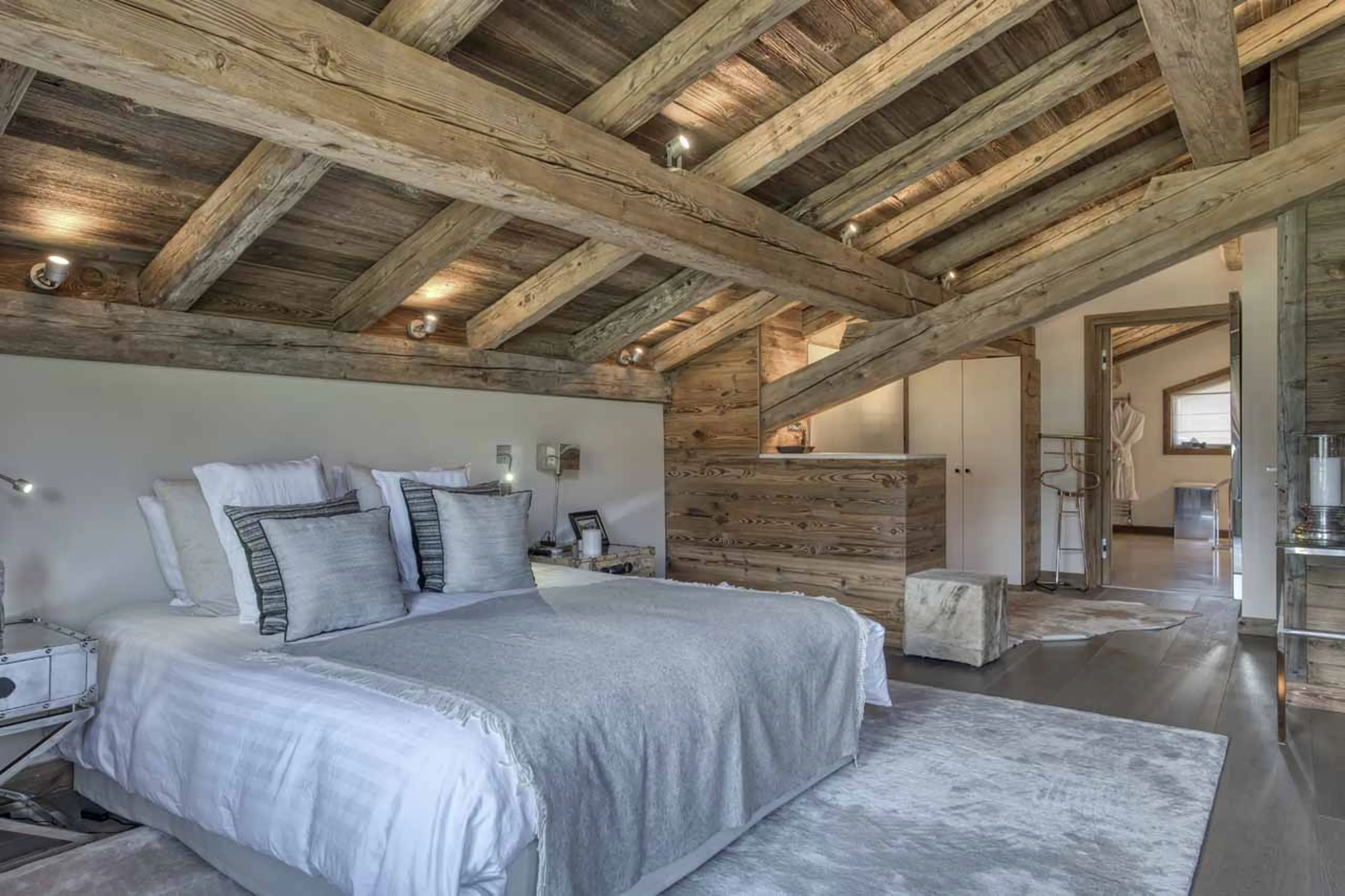 Bedroom 4 at Chalet Infinity in Megeve