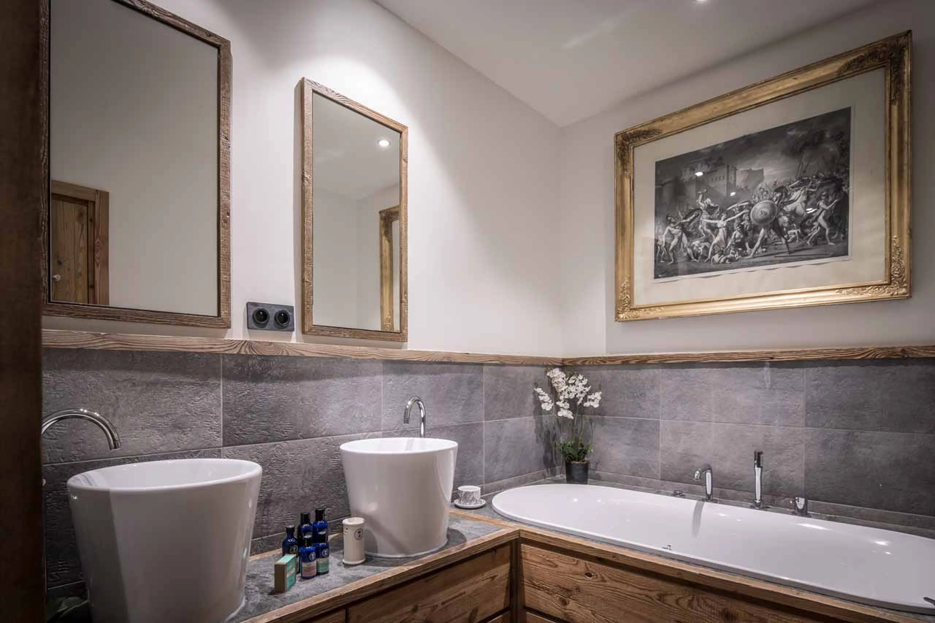 Bathroom four at Chalet Inoko in Val d'Isere