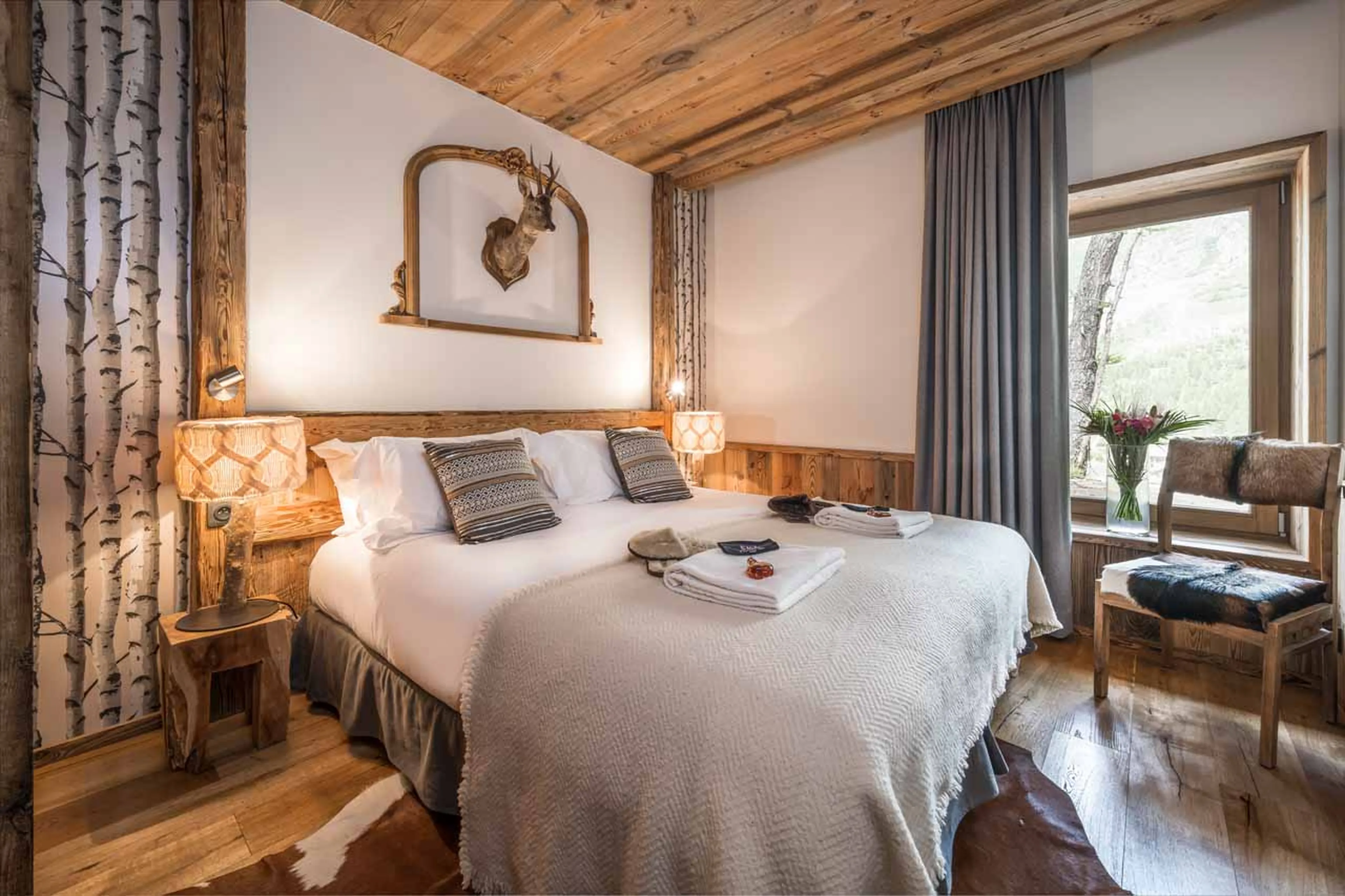 Bedroom seven at Chalet Inoko in Val d'Isere