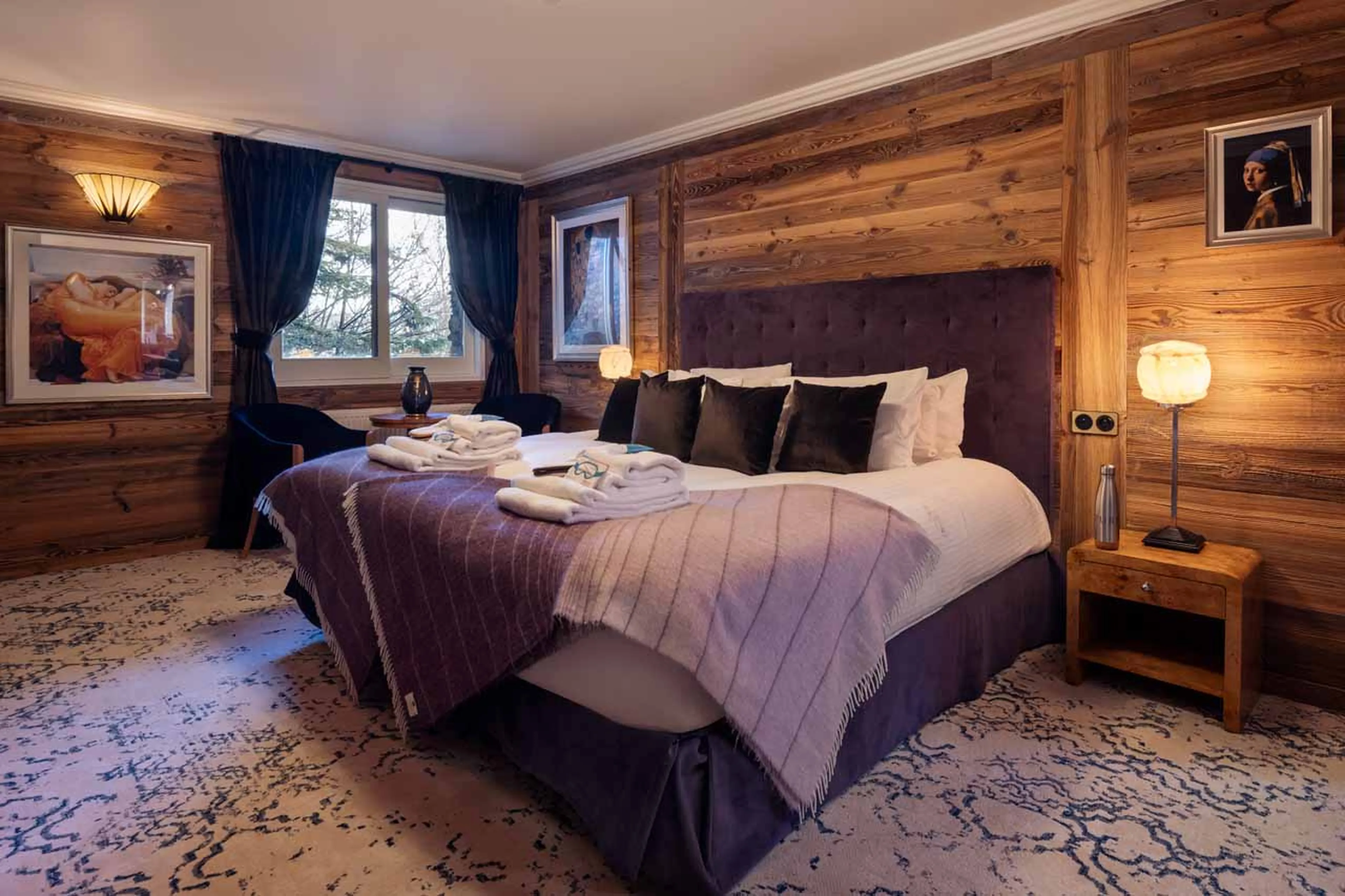 Bedroom 1 at Chalet Iona in Meribel