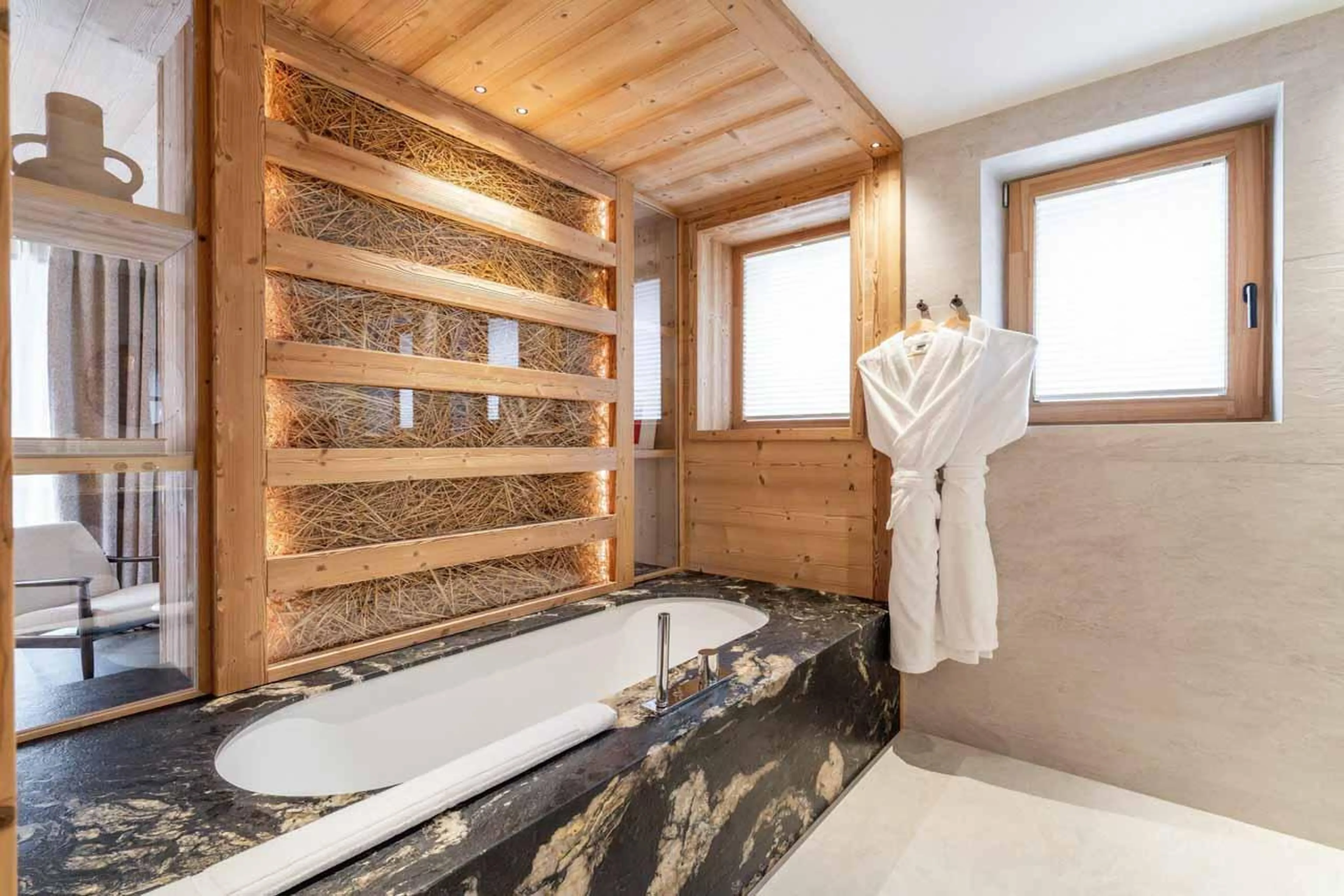 Bath in Chalet Irbis, Courchevel Le Praz