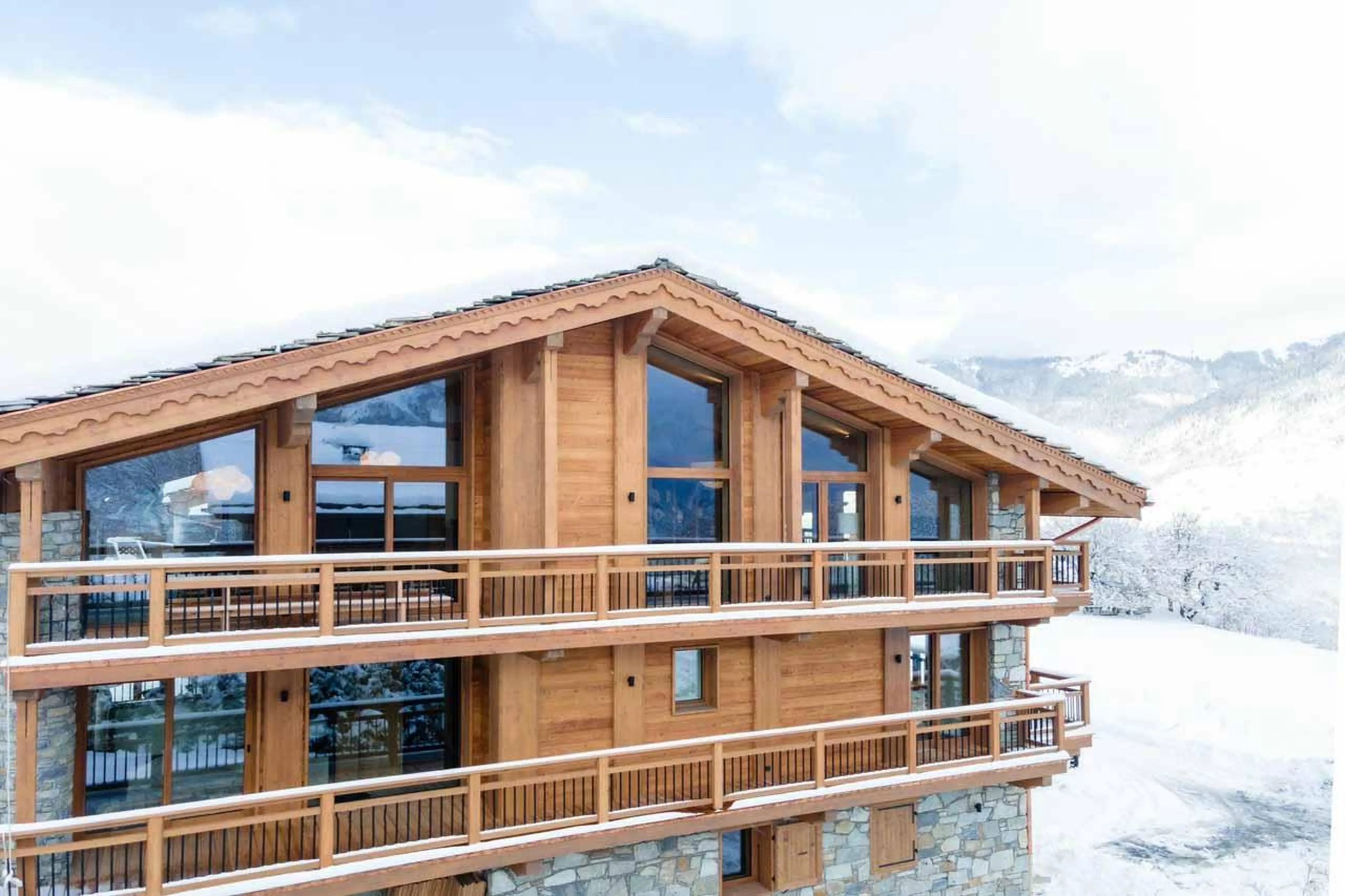 Exterior of Chalet Irbis, Courchevel Le Praz