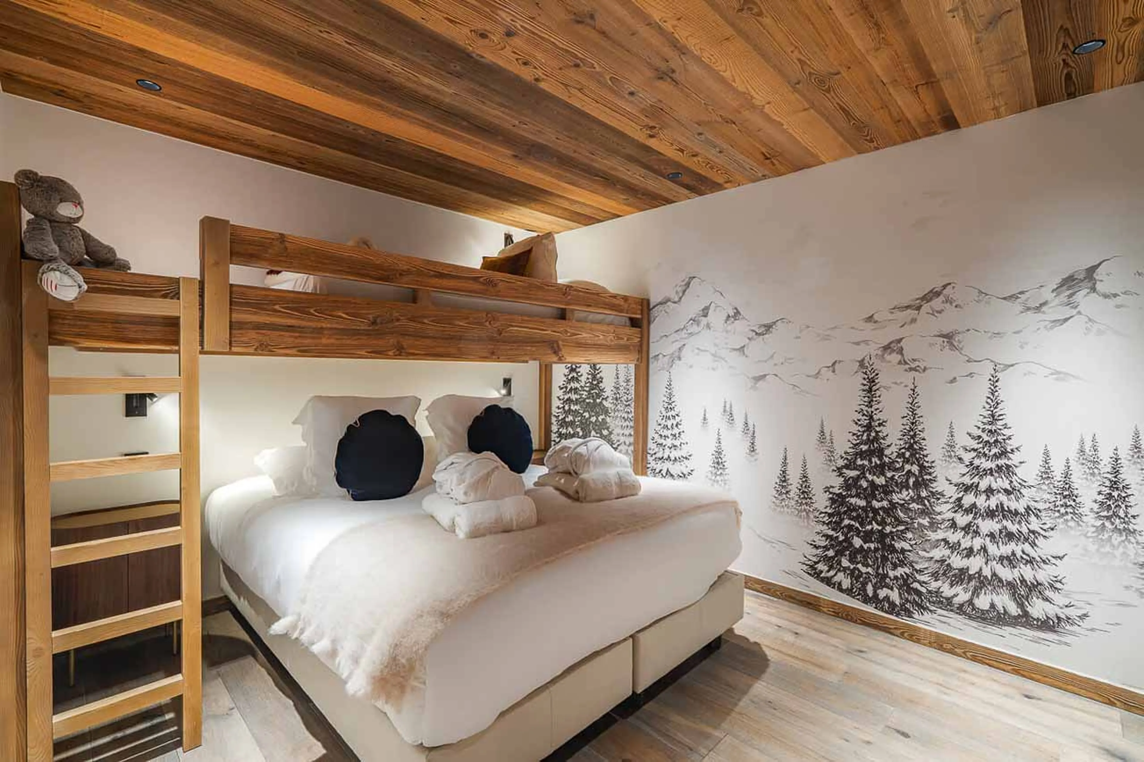 Bedroom 7 at Chalet J in Meribel