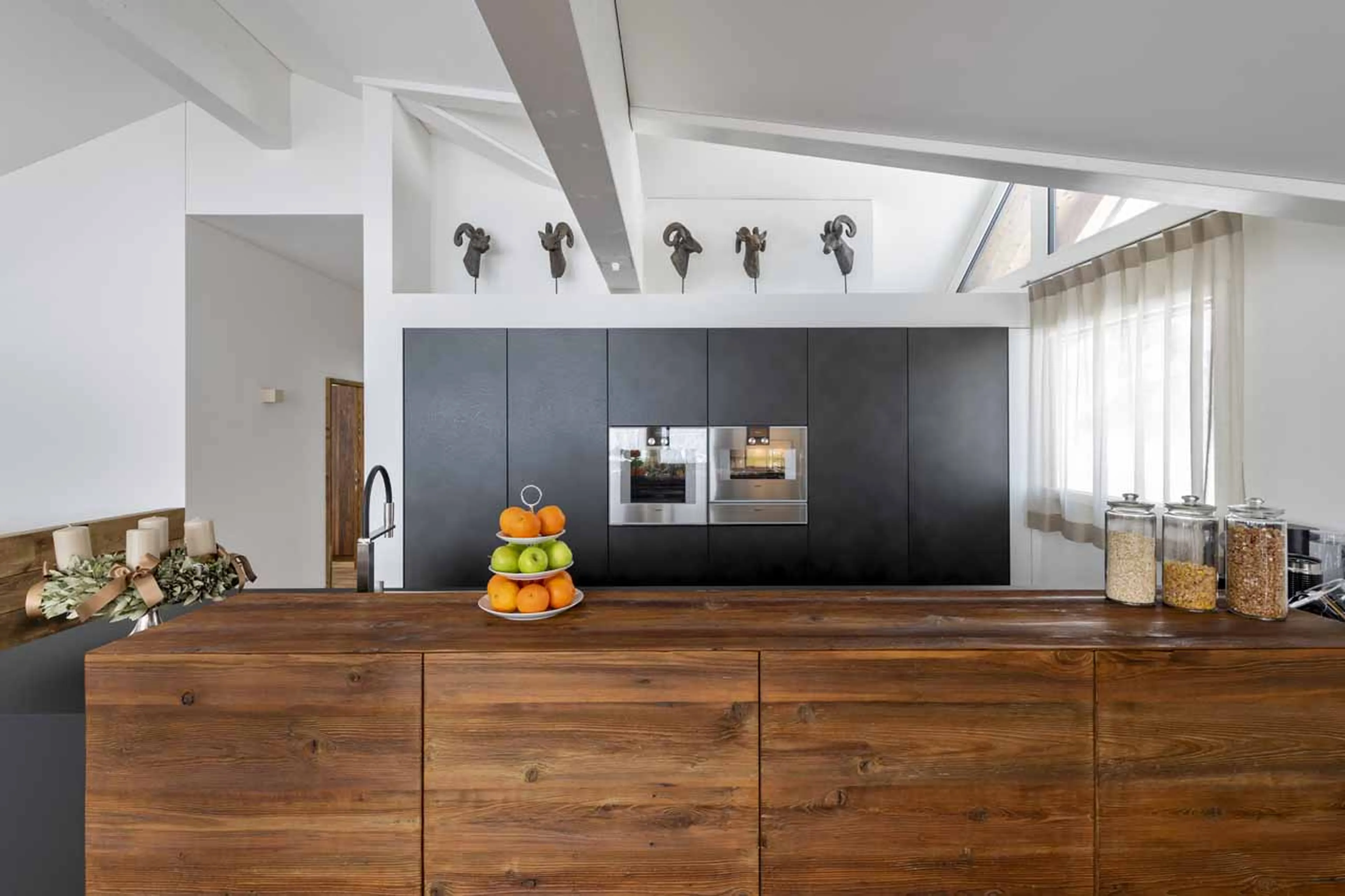 Kitchen at Chalet Jakobshorn in Davos