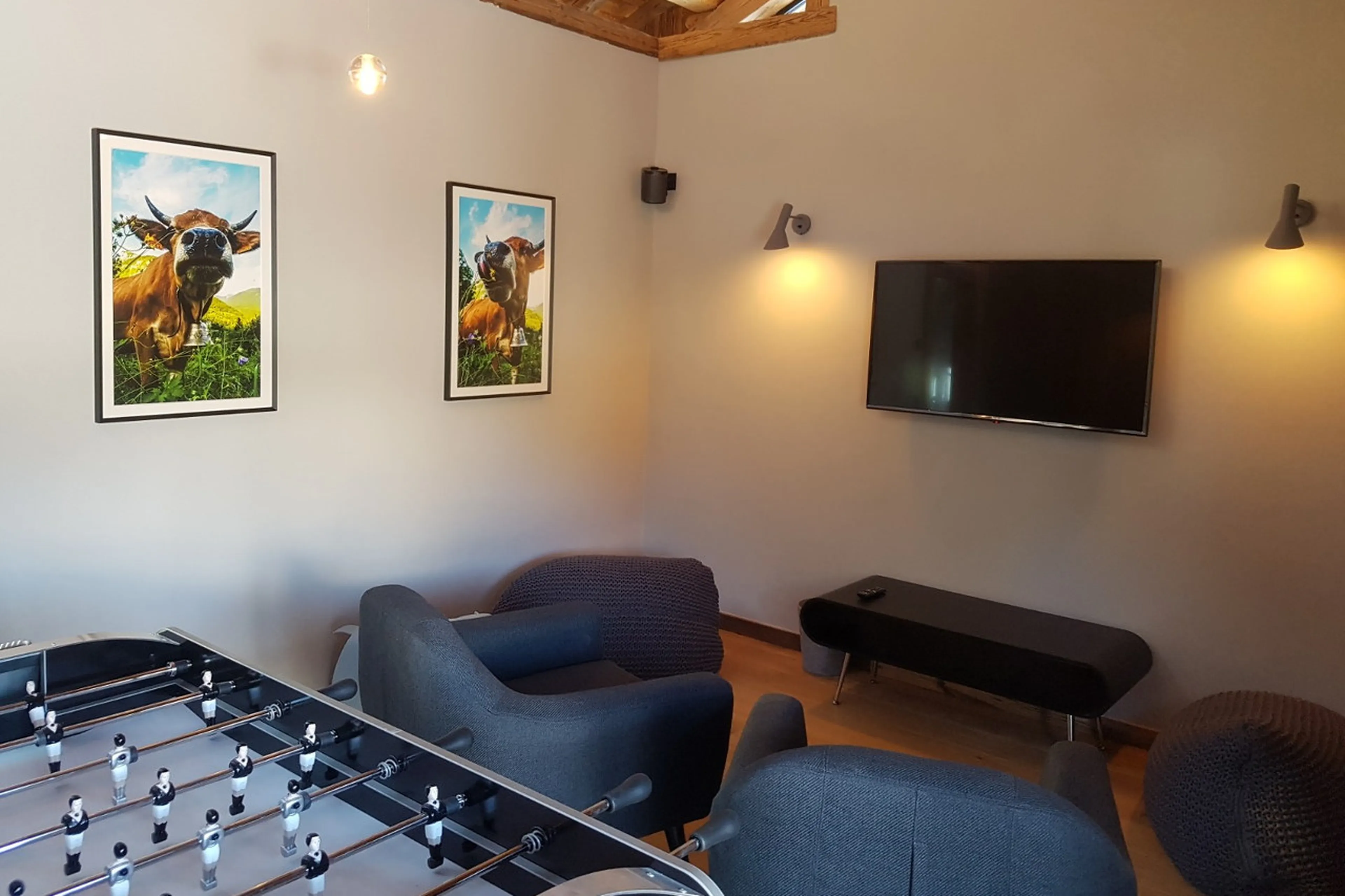 Children's playroom at Chalet Joux Plane in Morzine