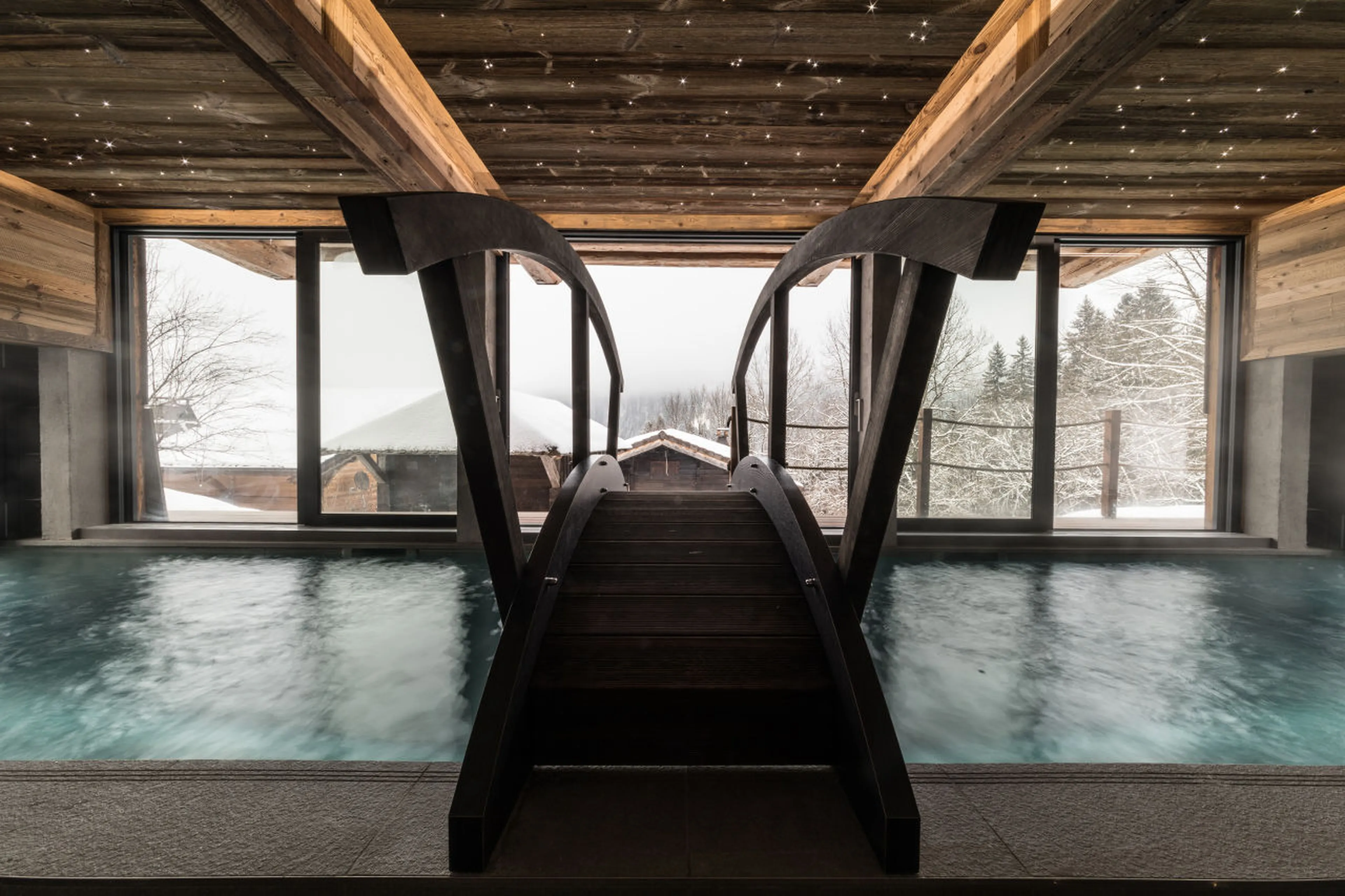 Bamford spa at Chalet Joux Plane in Morzine
