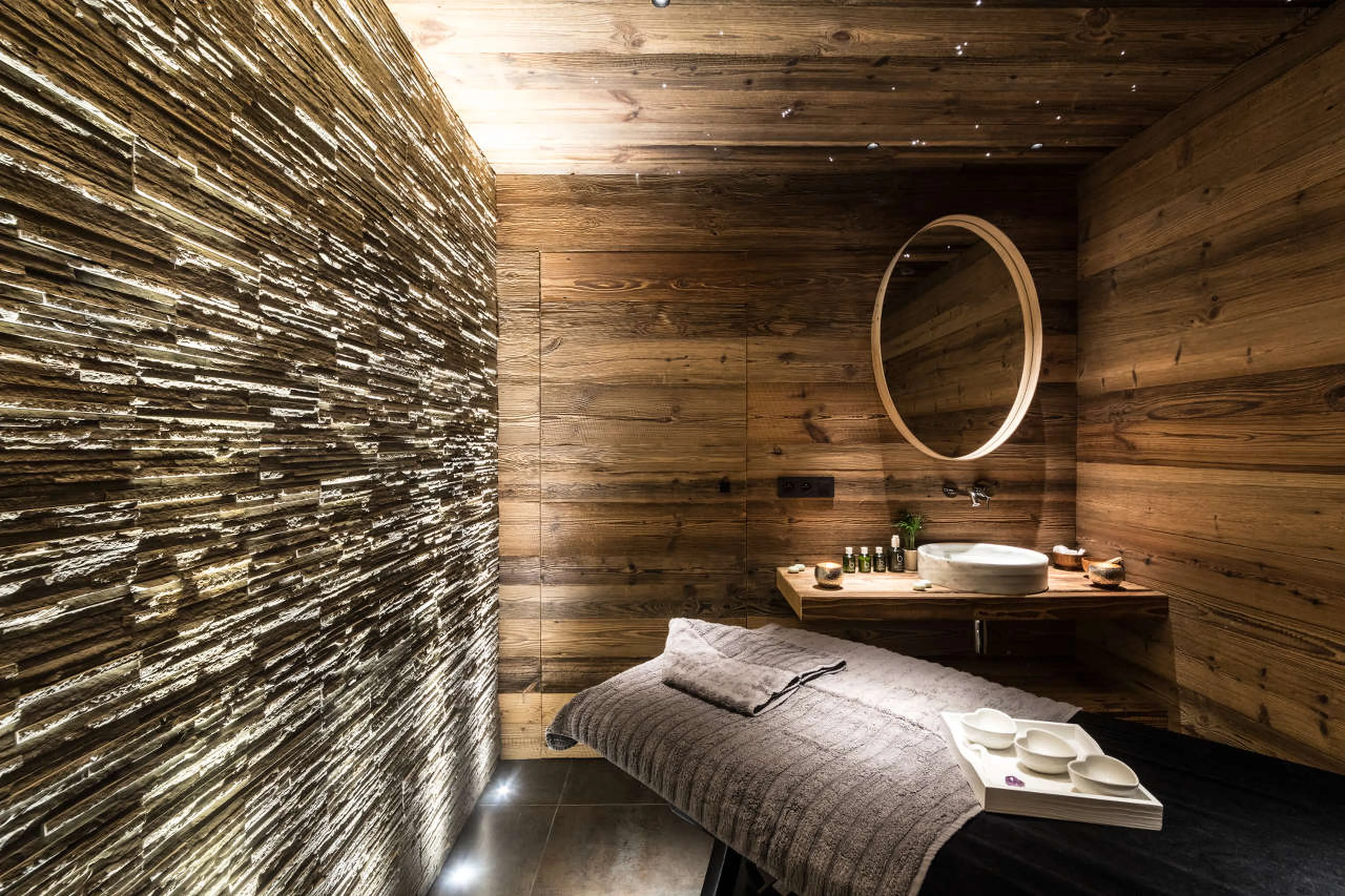 Treatment room at Chalet Joux Plane in Morzine