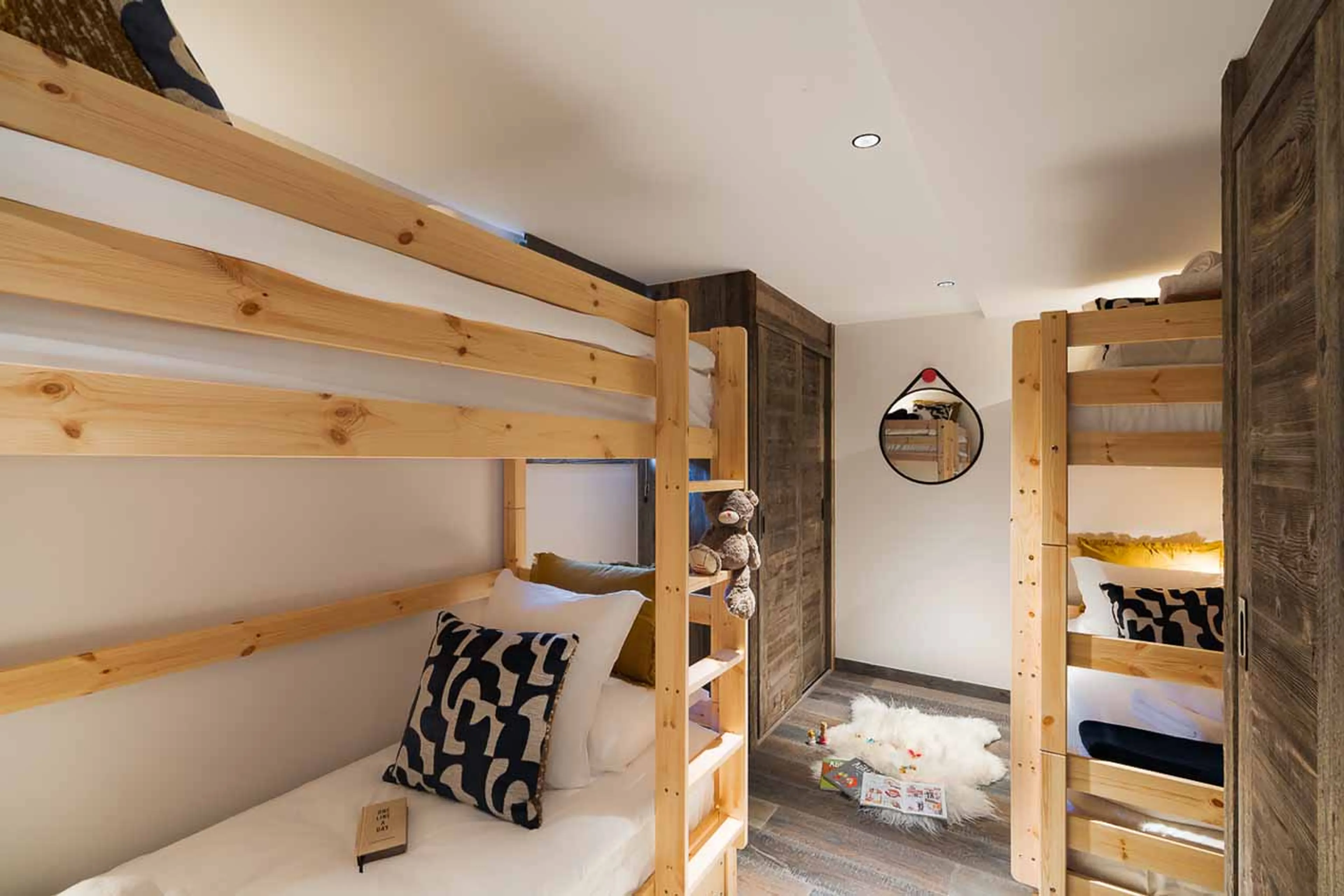 Bedroom 1 at Chalet k in Meribel