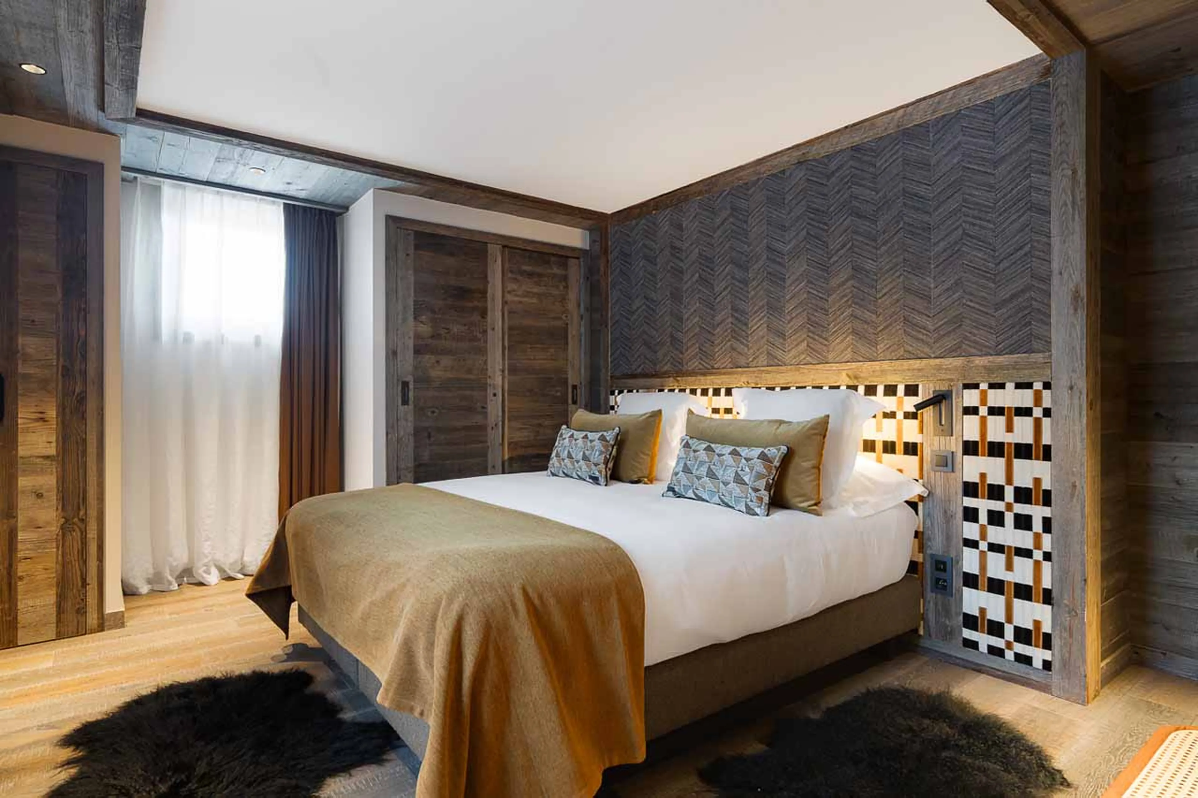 Bedroom 2 at Chalet k in Meribel