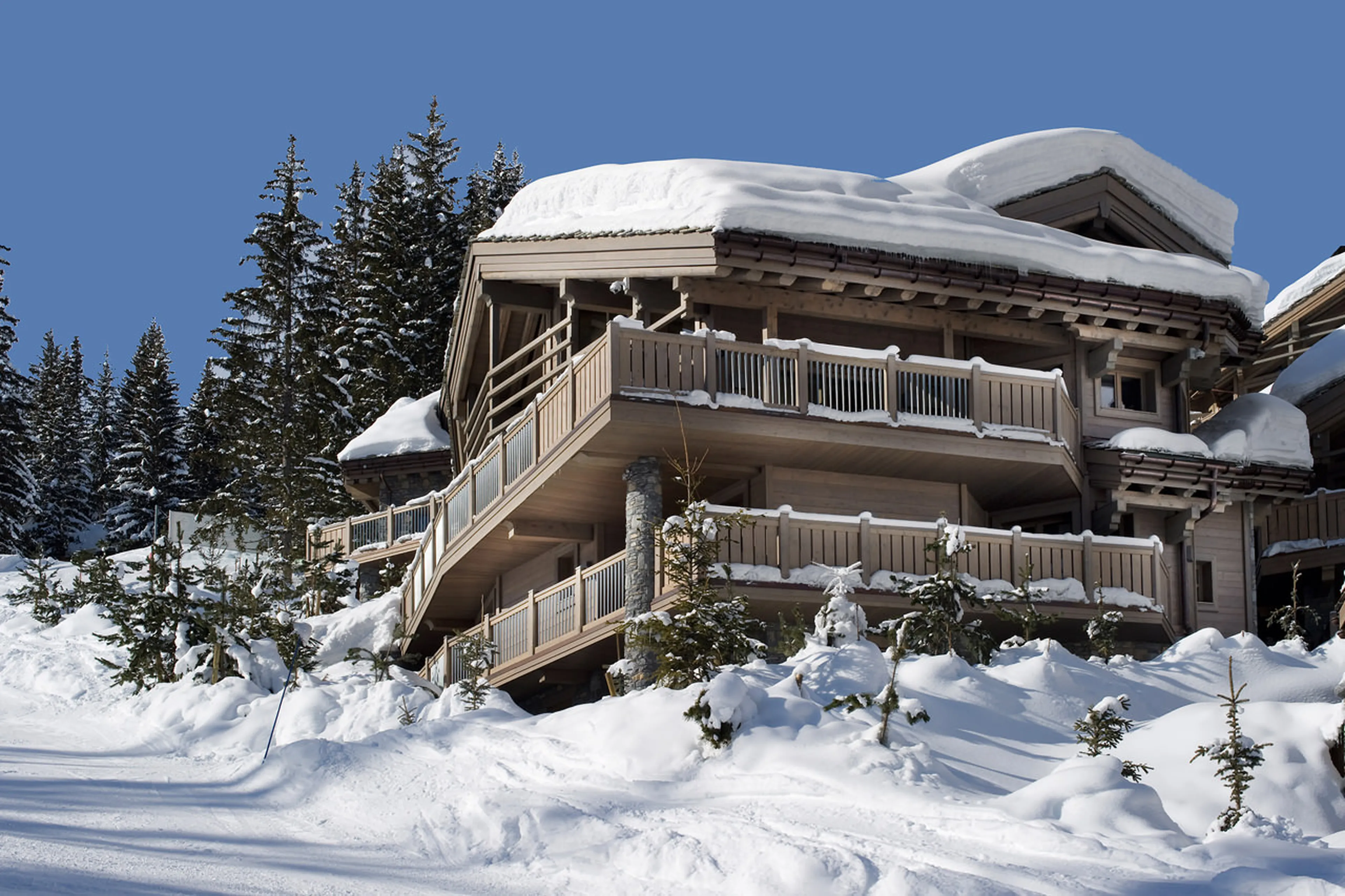 Exterior of Chalet Karakoram in Courchevel 1850