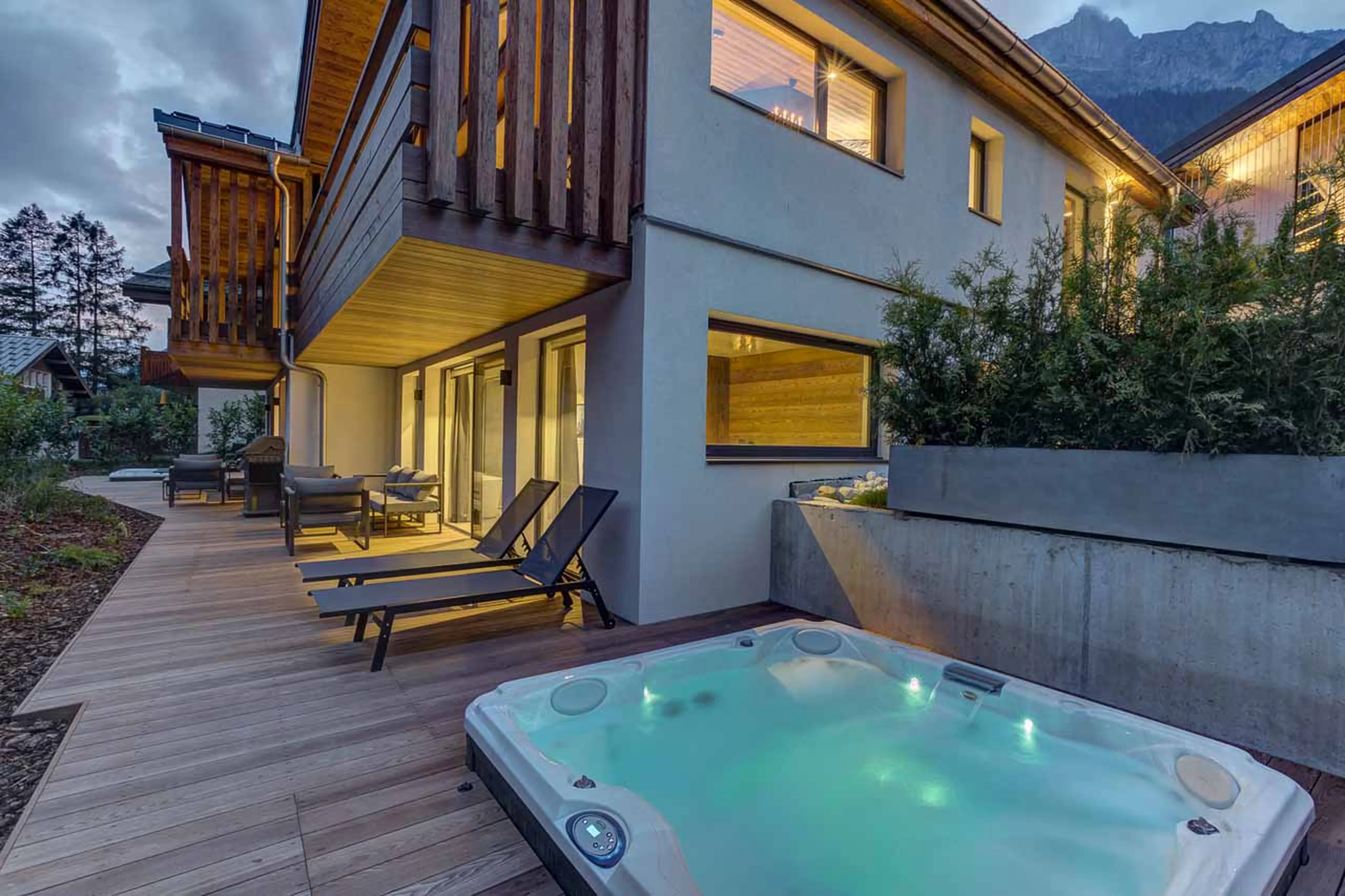 Exterior of Chalet Kea in Chamonix