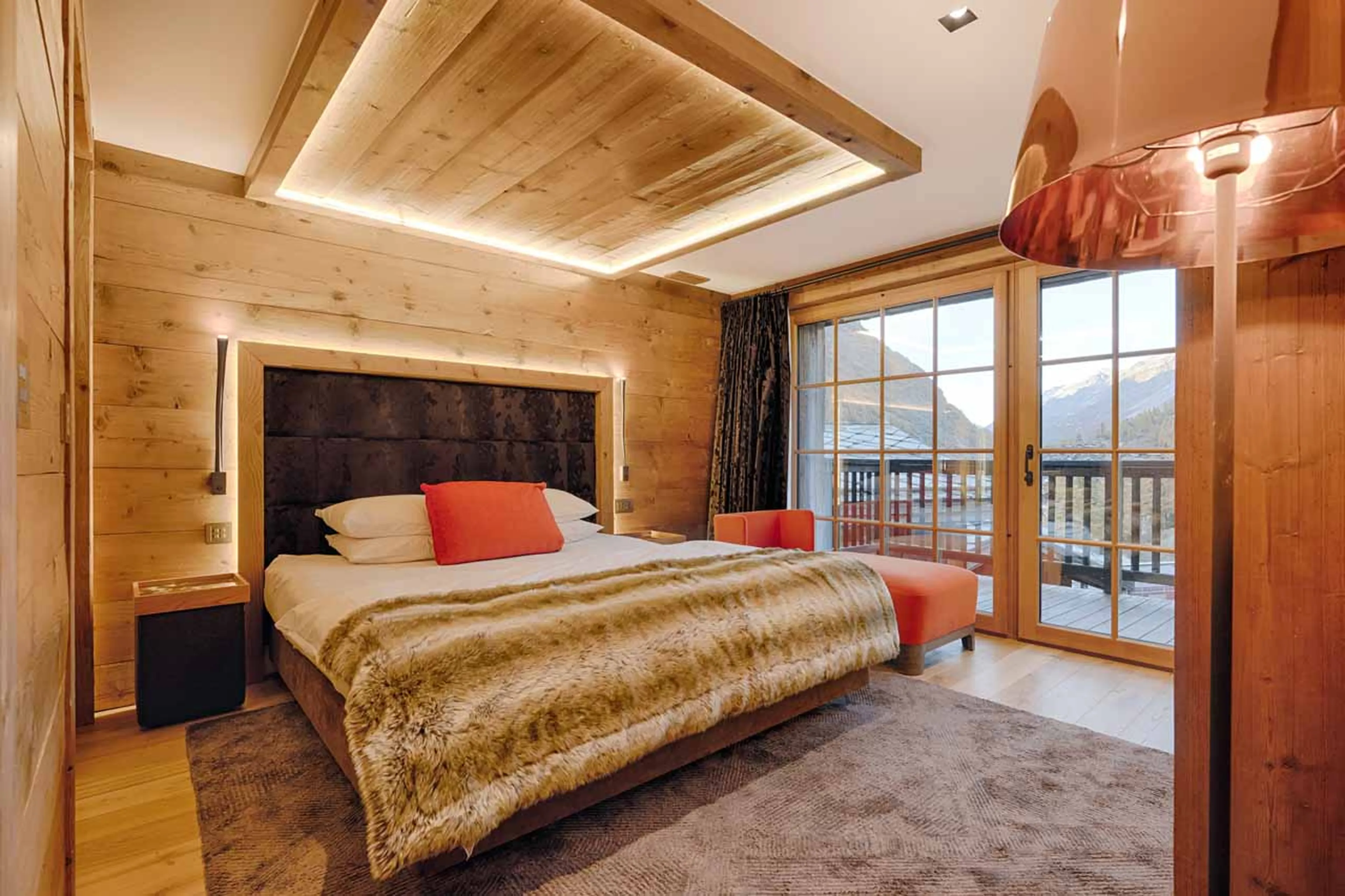 Bedroom 4 at Chalet Kemaura in Zermatt