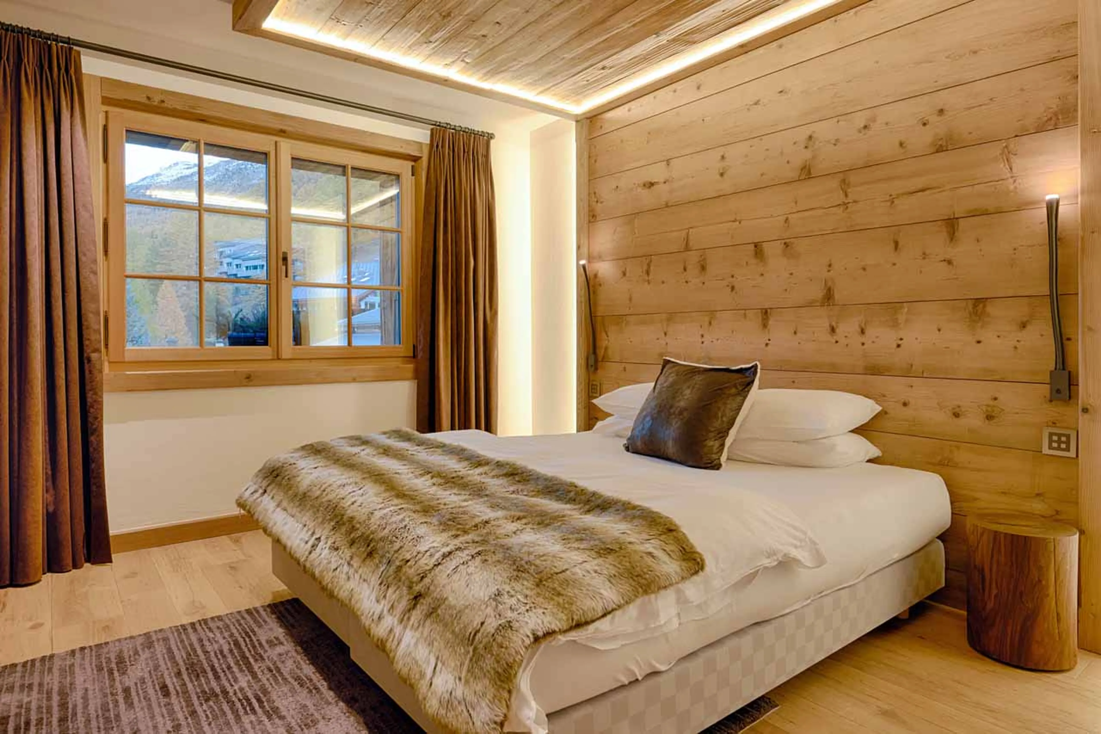 Bedroom 6 at Chalet Kemaura in Zermatt