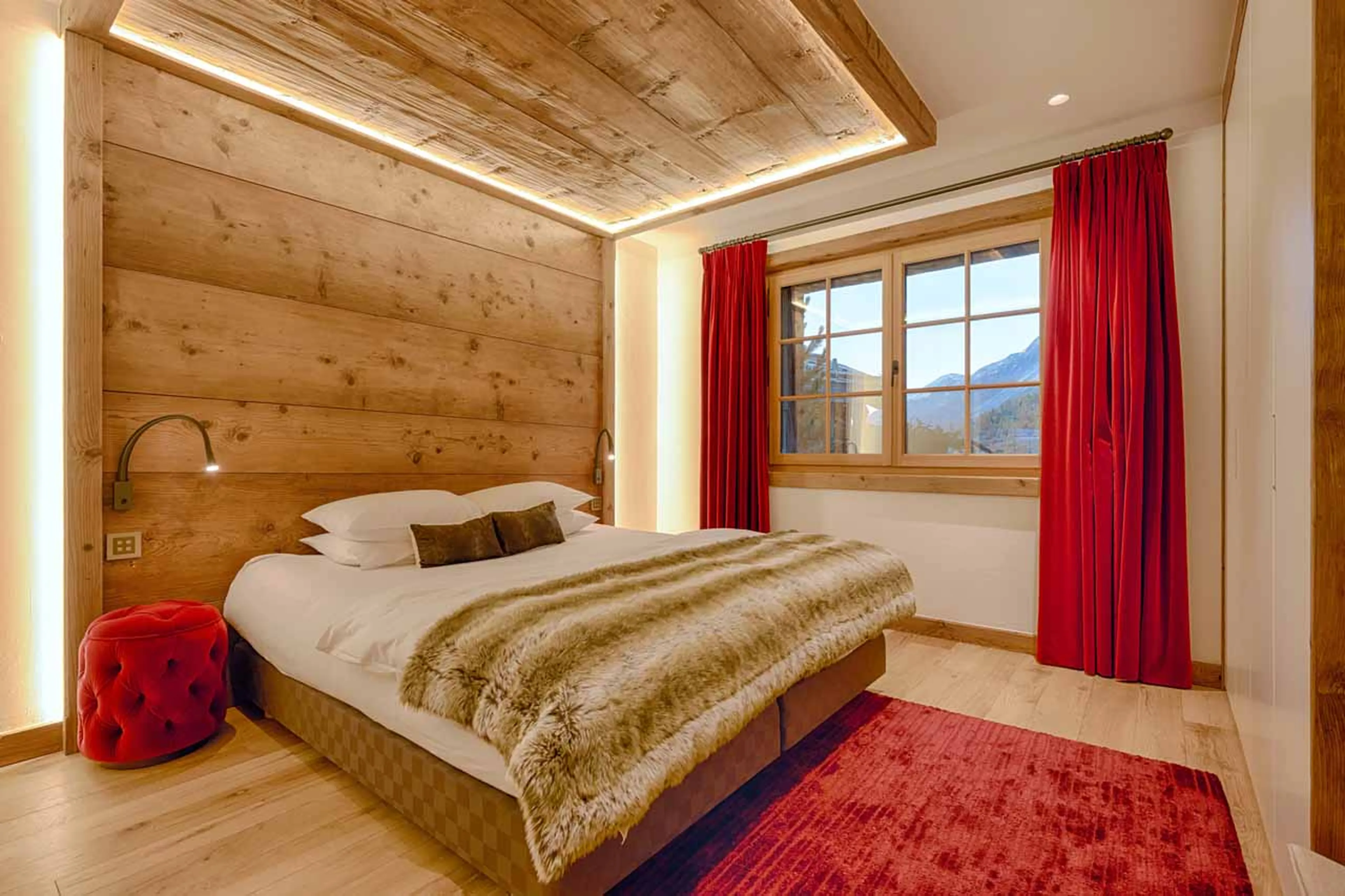 Bedroom 7 at Chalet Kemaura in Zermatt