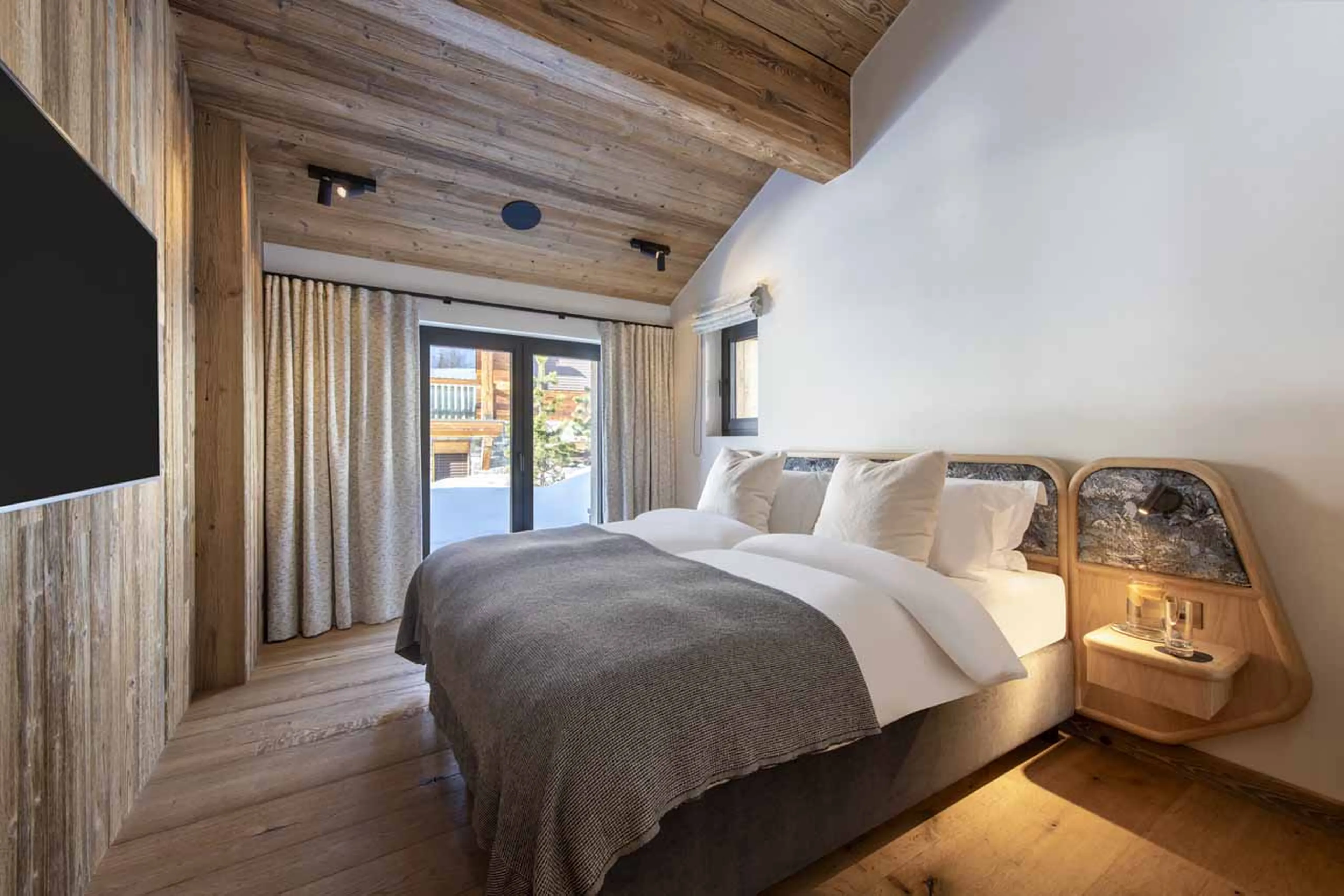 Bedroom 2 at Chalet Kitsilano in Verbier
