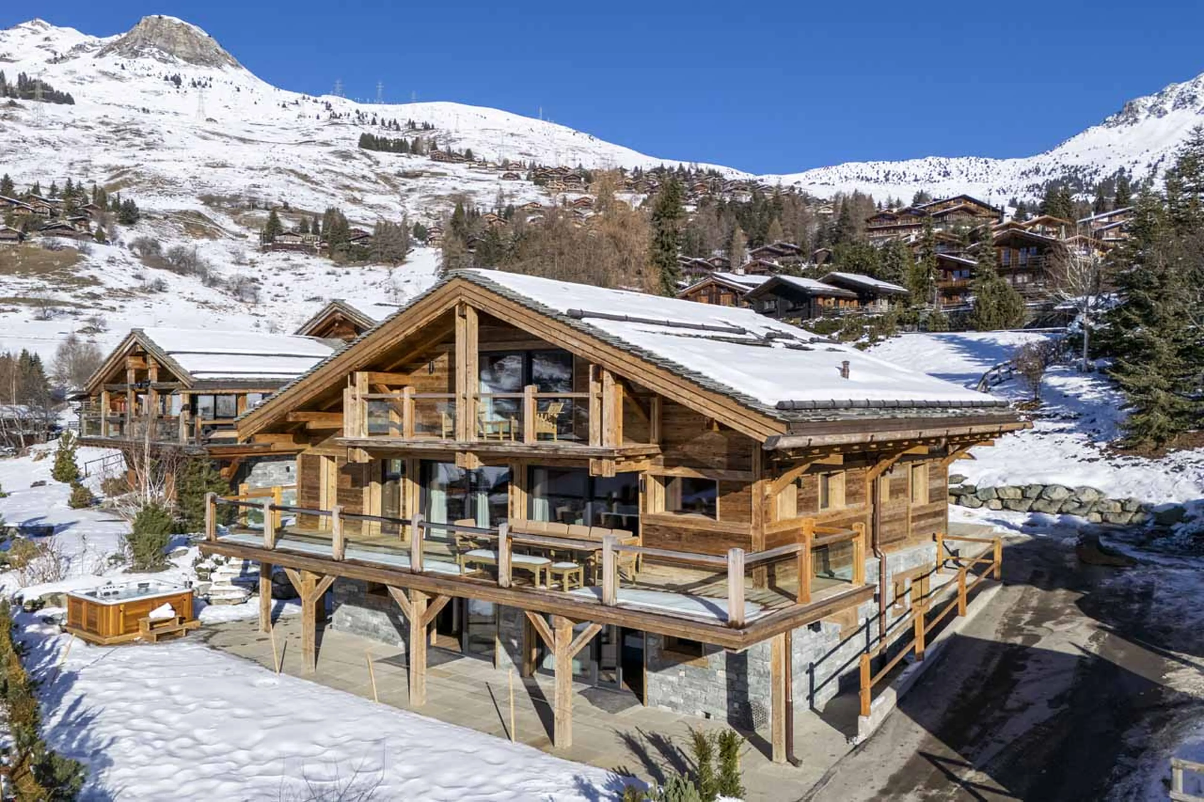Exterior of Chalet Kitsilano, Verbier