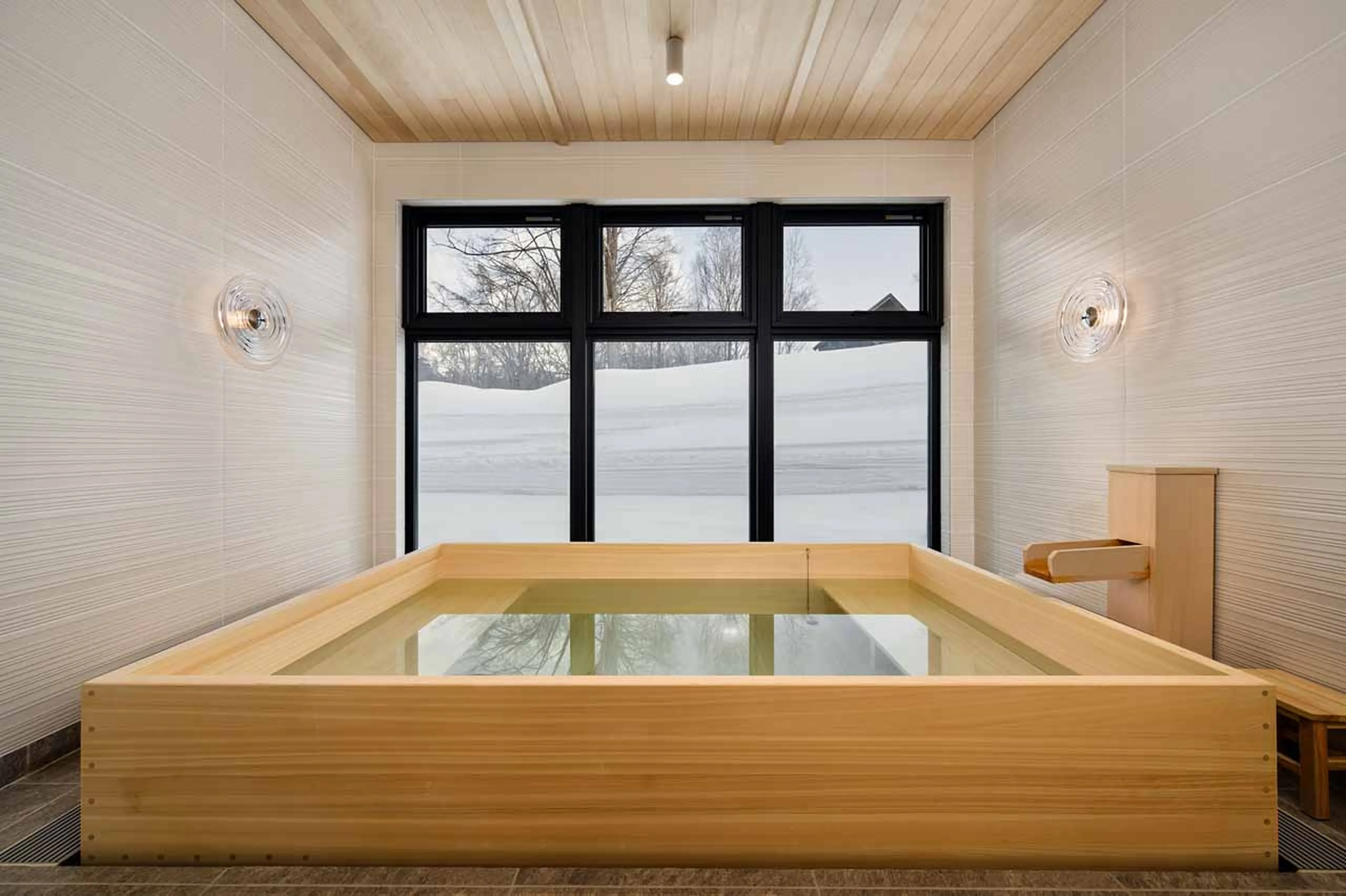 Japanese spa at Chalet Koi in Niseko