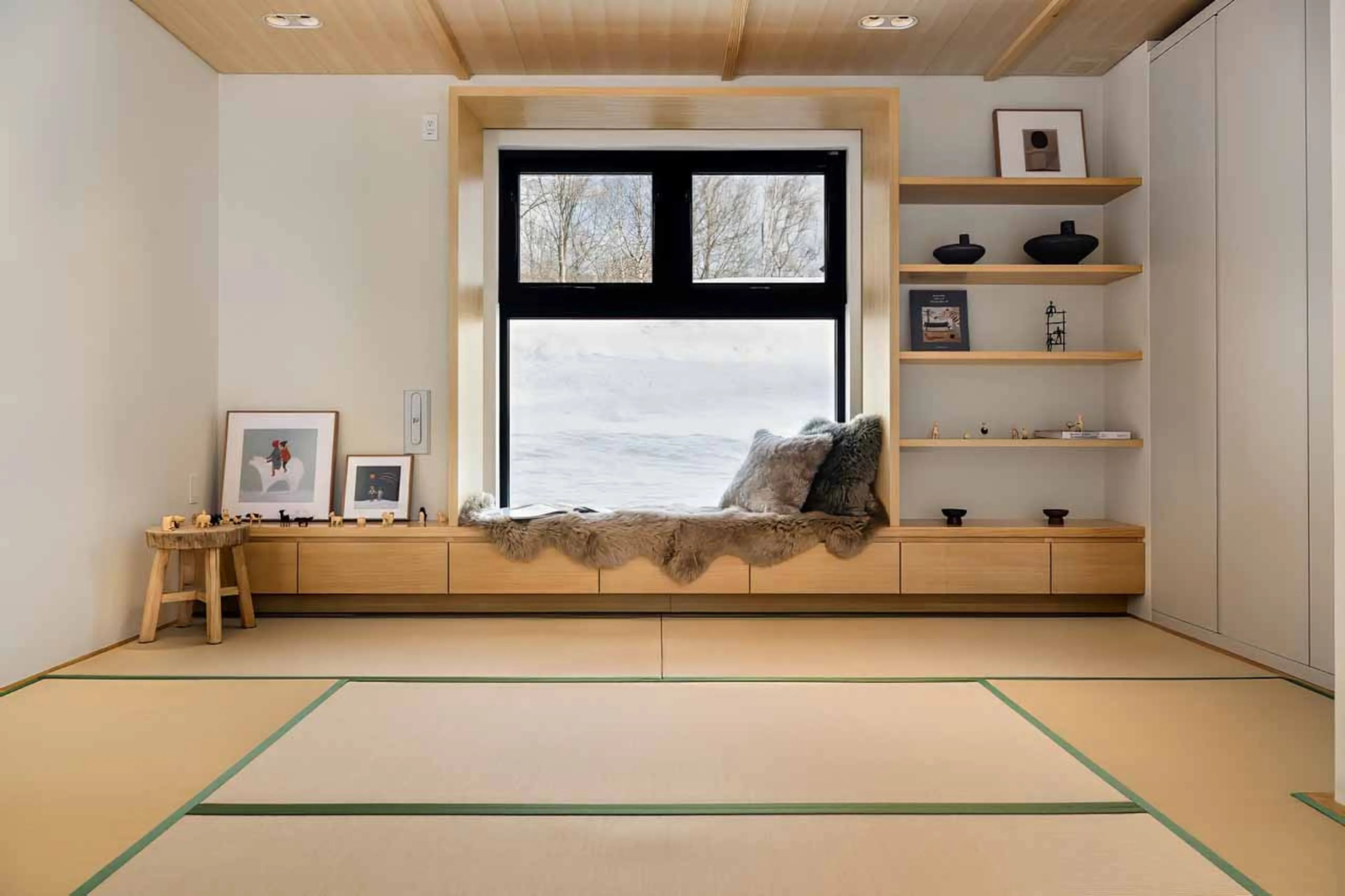 Tatami room at Chalet Koi in Niseko