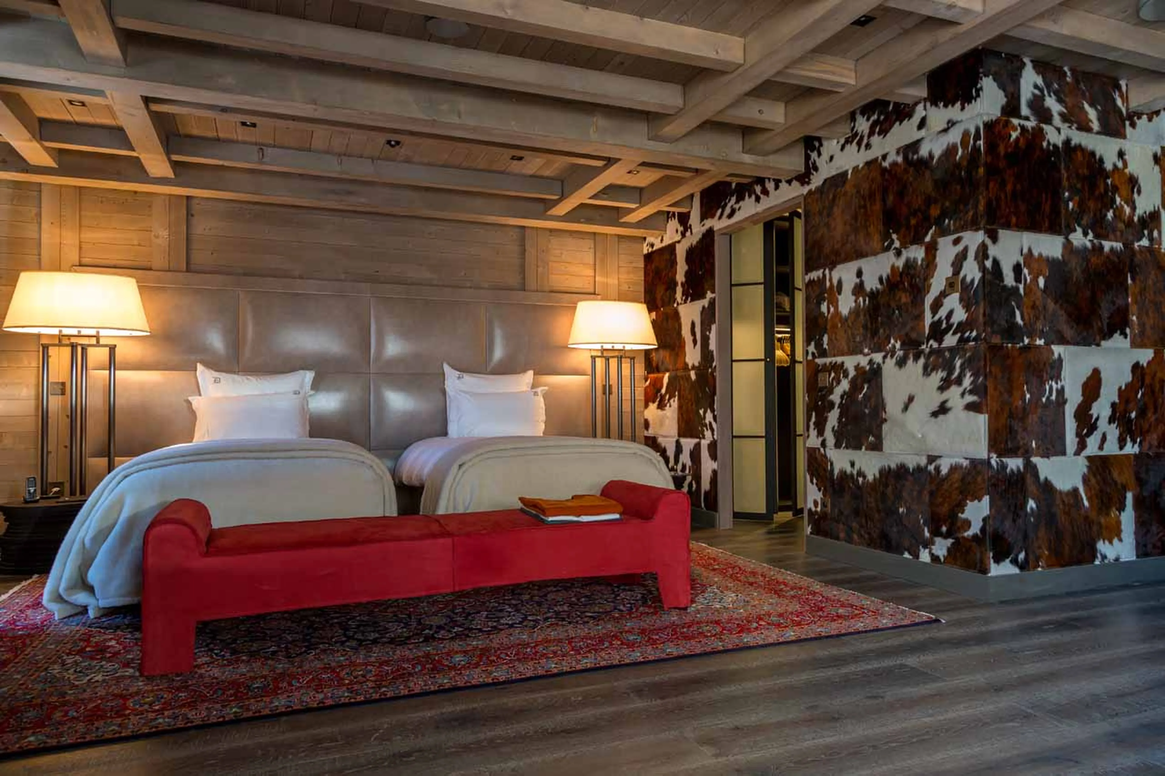 Bedroom 4 at Chalet La Datcha in Val Thorens