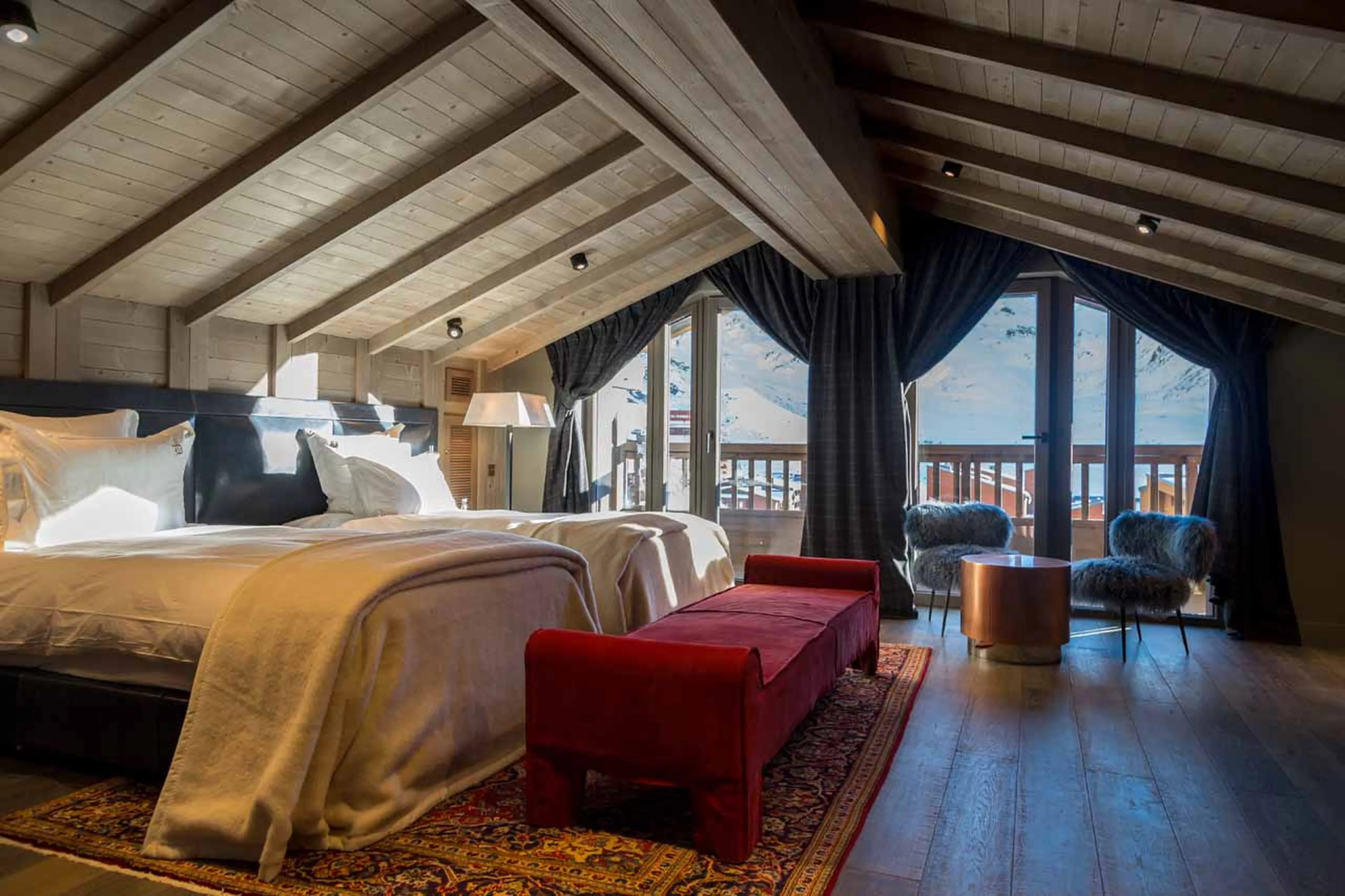 Suite 5 bedroom 8 at Chalet La Datcha in Val Thorens