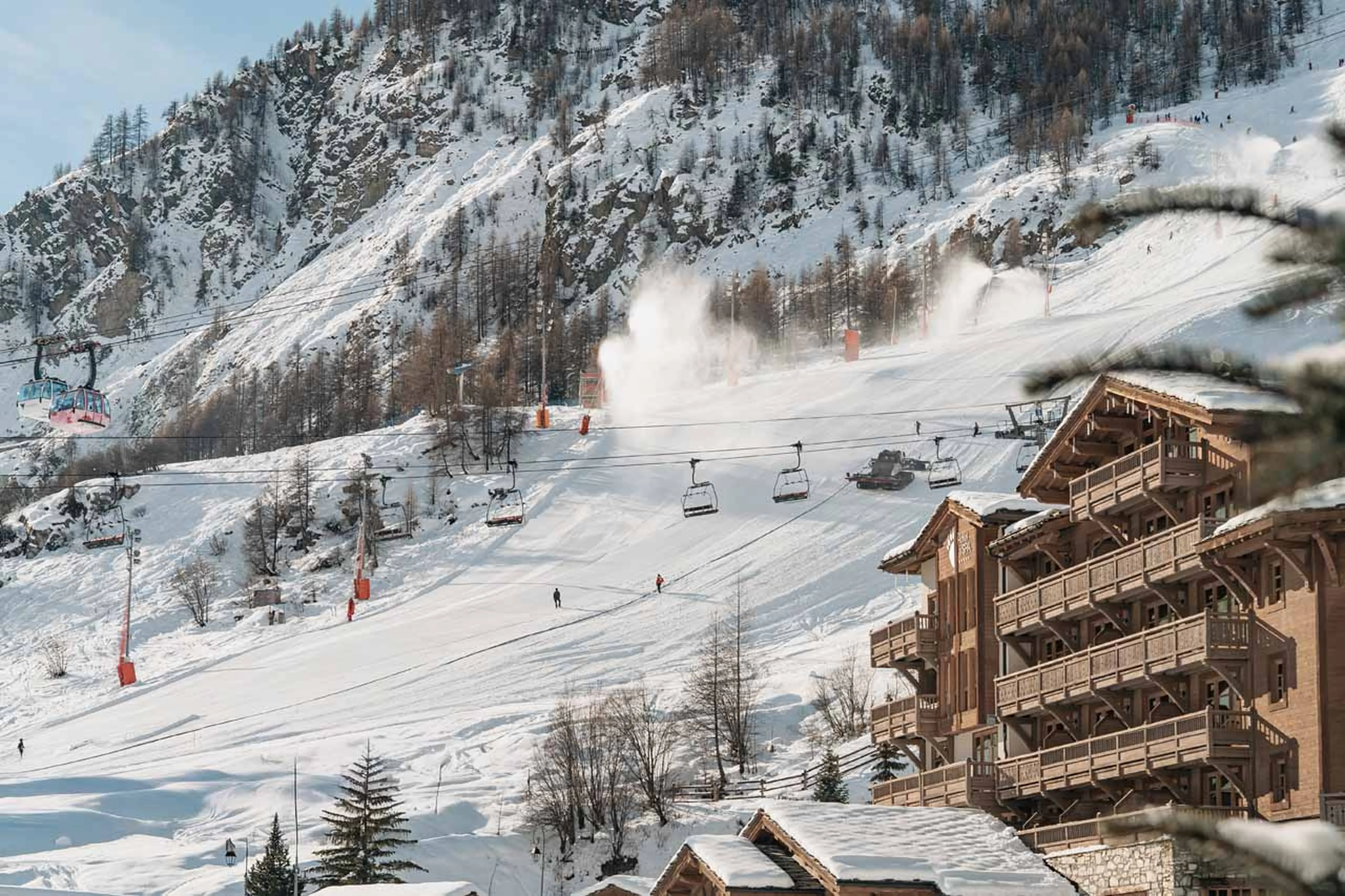 Exterior of Chalet La Face in Val d'Isere