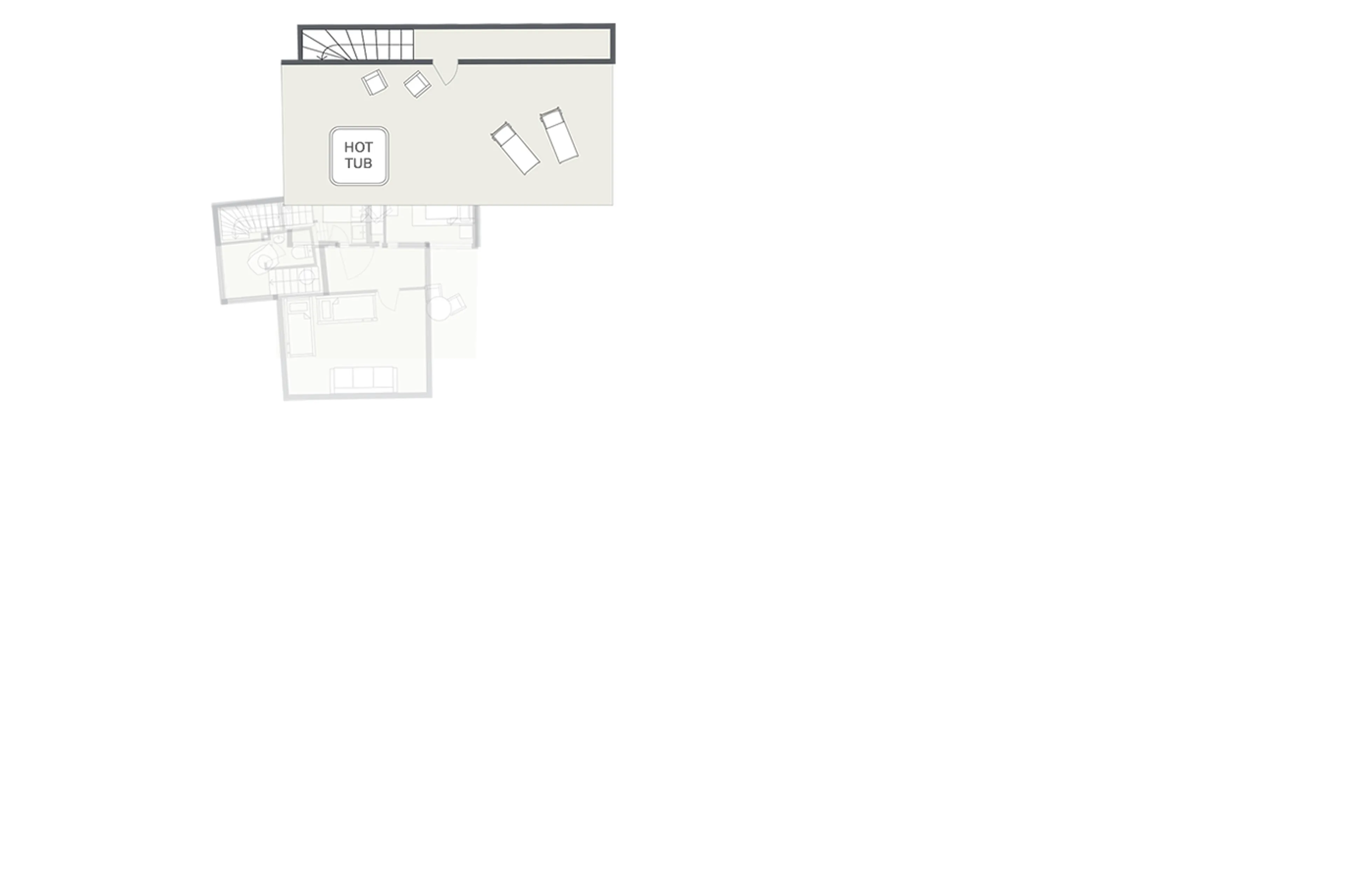 Level 3 floor plan of Owner's Lodge of La Grande Maison in Morzine