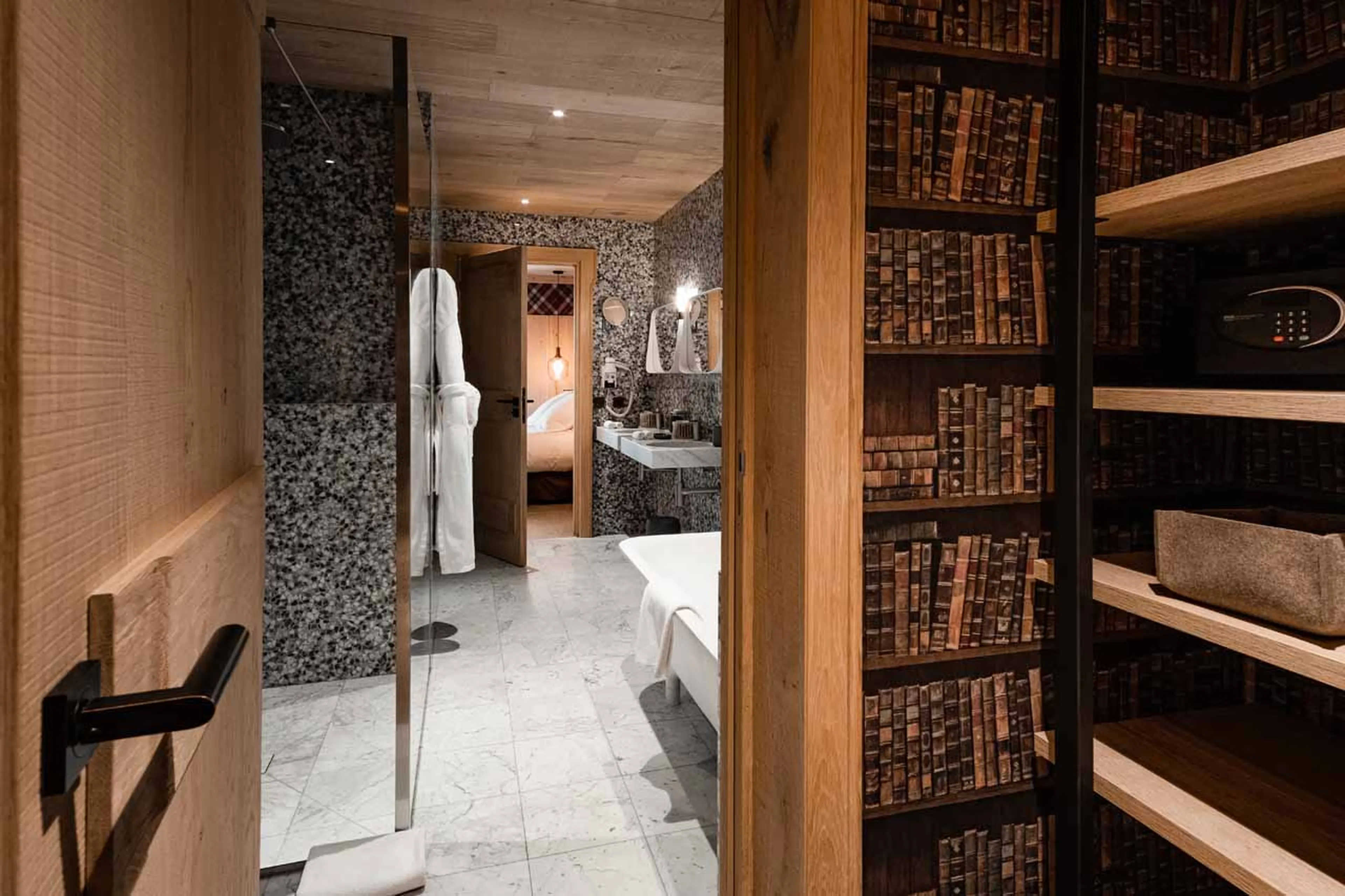 Bathroom four at Chalet La Grange in Val d'Isere