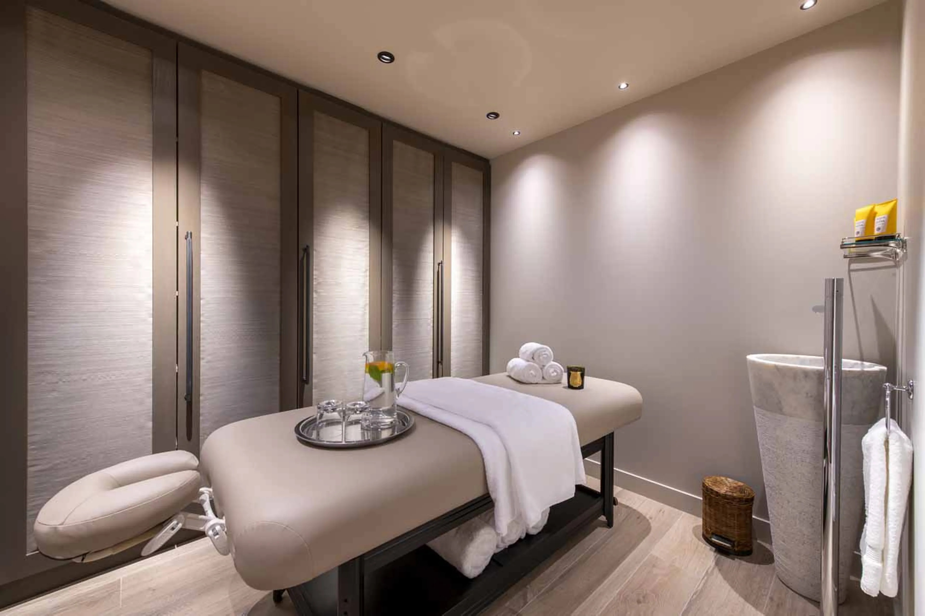 Massage room at Chalet La Loze in Meribel