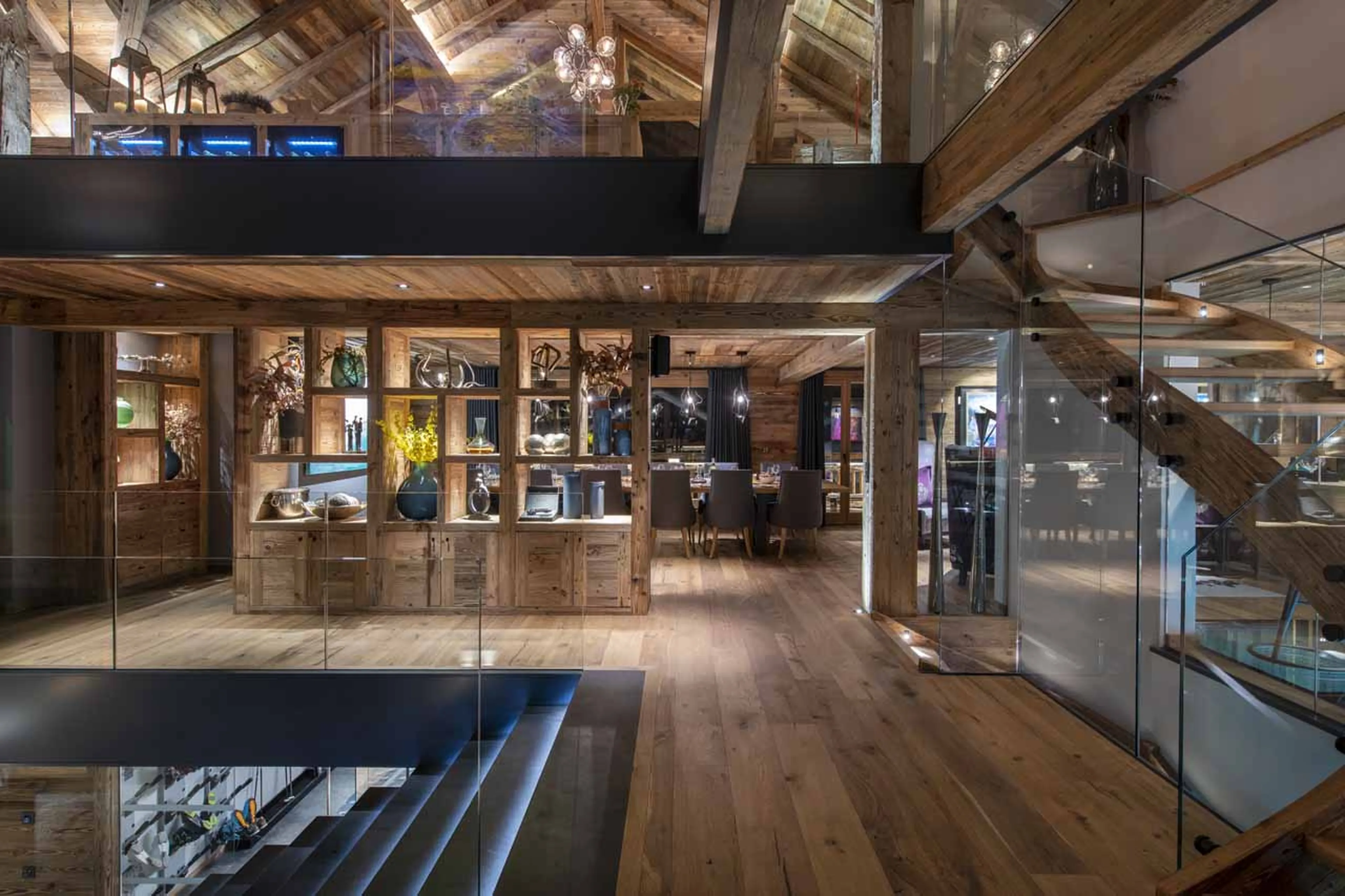 First floor at Chalet La Maison in Morzine